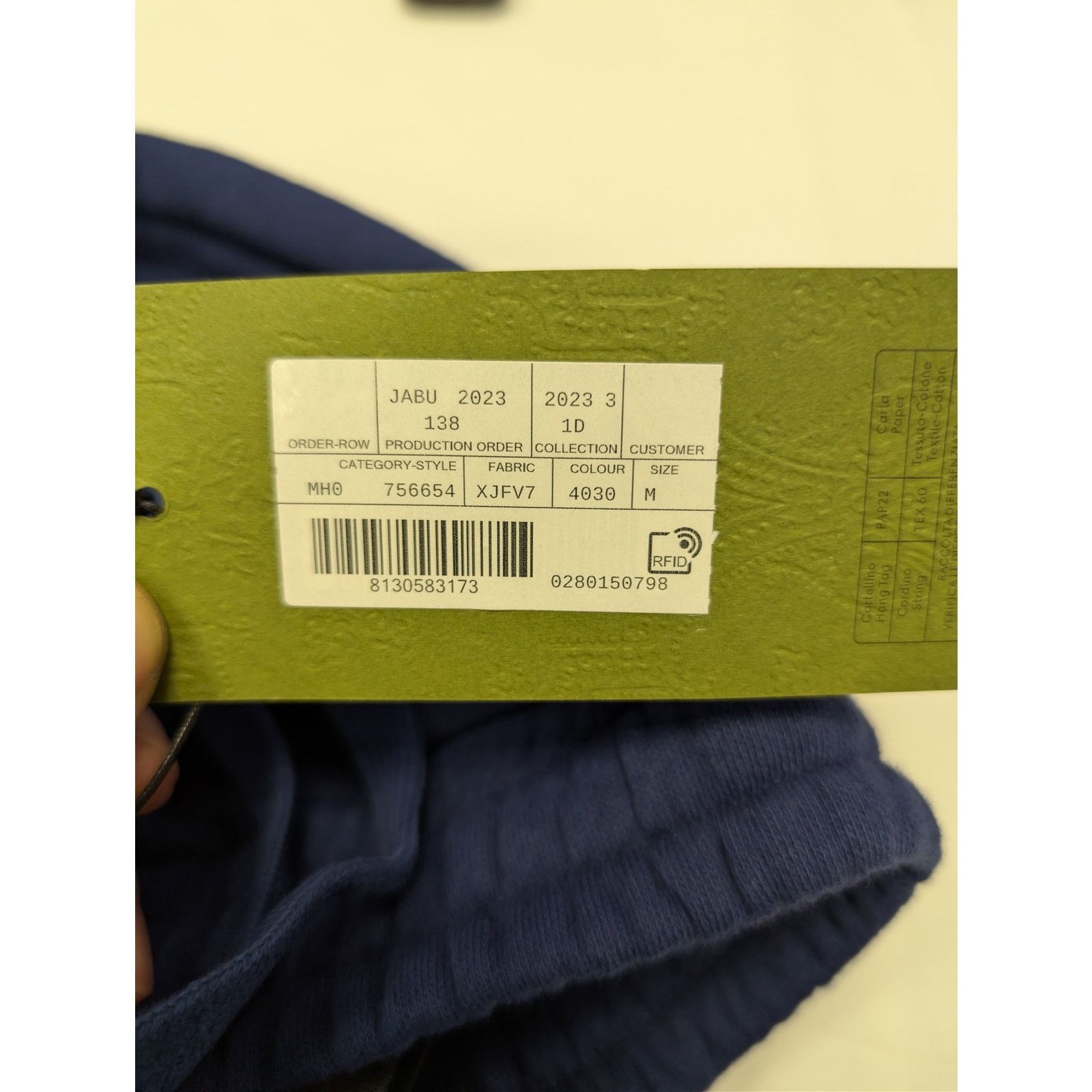Gucci o1rshd1 Heavy Felted Cotton Jersey Trackpants Inchiostro/Mix Size US 32 / EU 48 - 23 Thumbnail