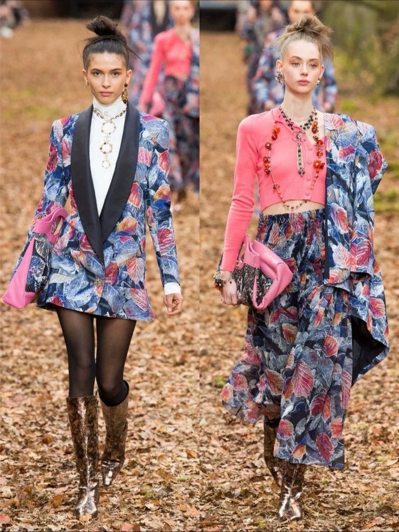 Chanel Chanel 18K Forest Series Show Lapel Jacket Size S / US 4 / IT 40 - 3 Thumbnail