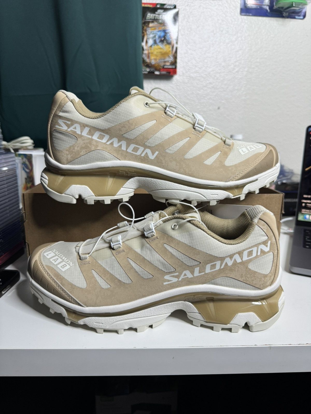 Salomon Salomon XT-4 OG Protective Safari/Almond Milk NEW Ships Fast Size US 10.5 / EU 43-44 - 1 Thumbnail
