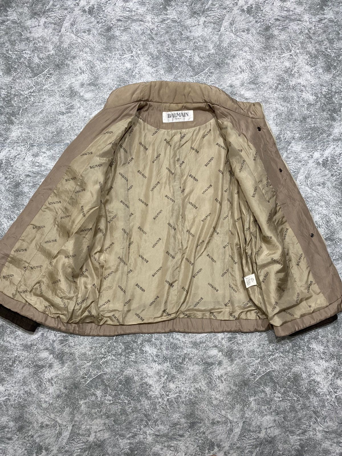 Balmain Balmain Plaid Puffer Jacket Size M / US 6-8 / IT 42-44 - 6 Thumbnail
