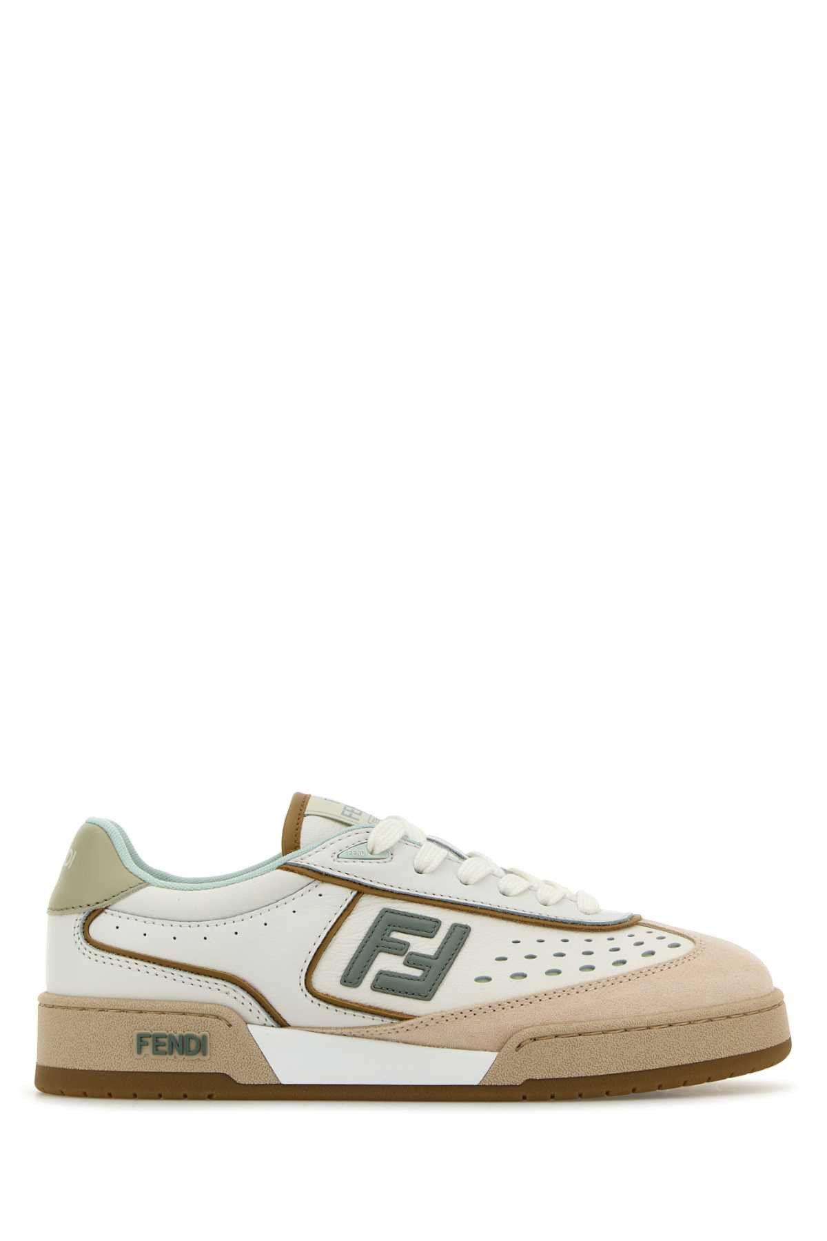 Fendi Multicolor Leather Fendi Match Sneakers Size US 12 / IT 42 - 1 Preview