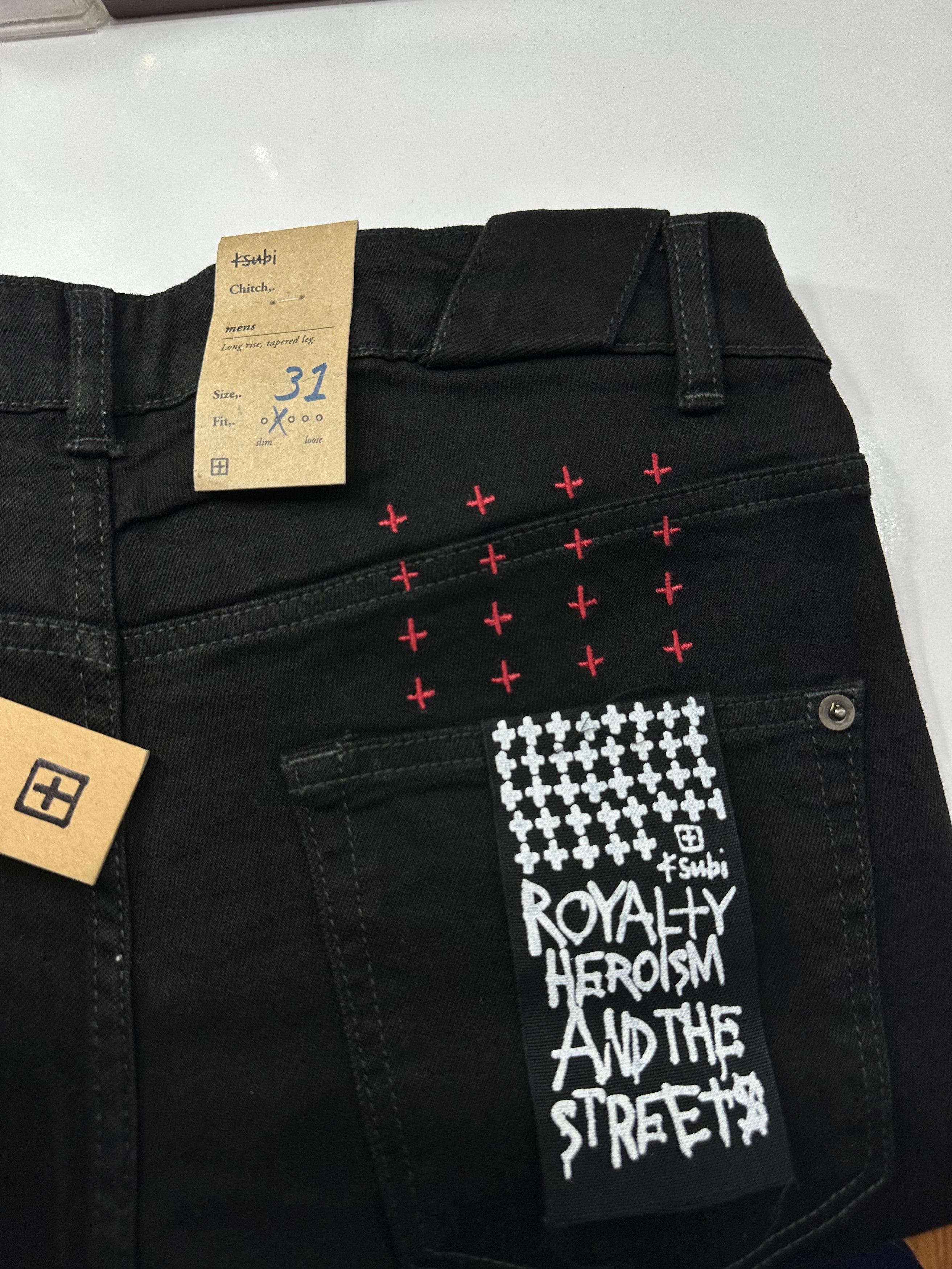 CC000013 Ksubi Jeans in Black