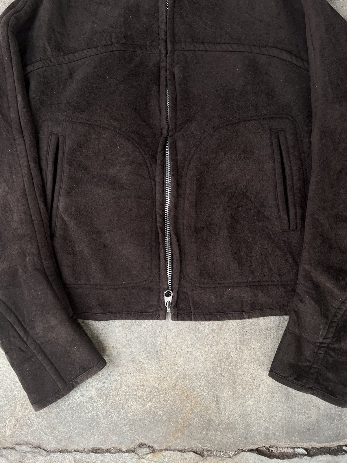 Issey Miyake Rare* Vintage Zucca Bomber Hoodie by Issey Miyake Size US M / EU 48-50 / 2 - 3 Thumbnail