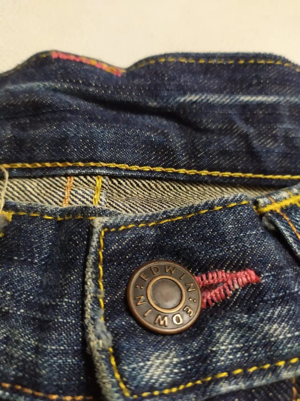 Edwin Edwin Skull Studded Distressed Denim Size US 30 / EU 46 - 14 Thumbnail