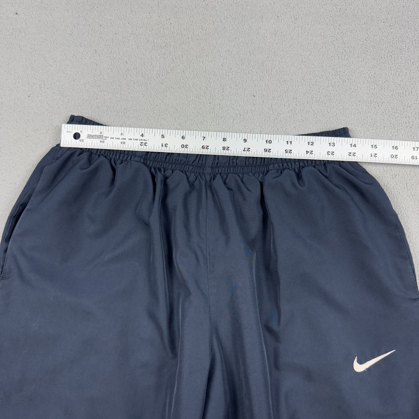 Nike Nike Track Pants Windbreaker Vintage 00s Blue Nylon L Size US 34 / EU 50 - 3 Thumbnail