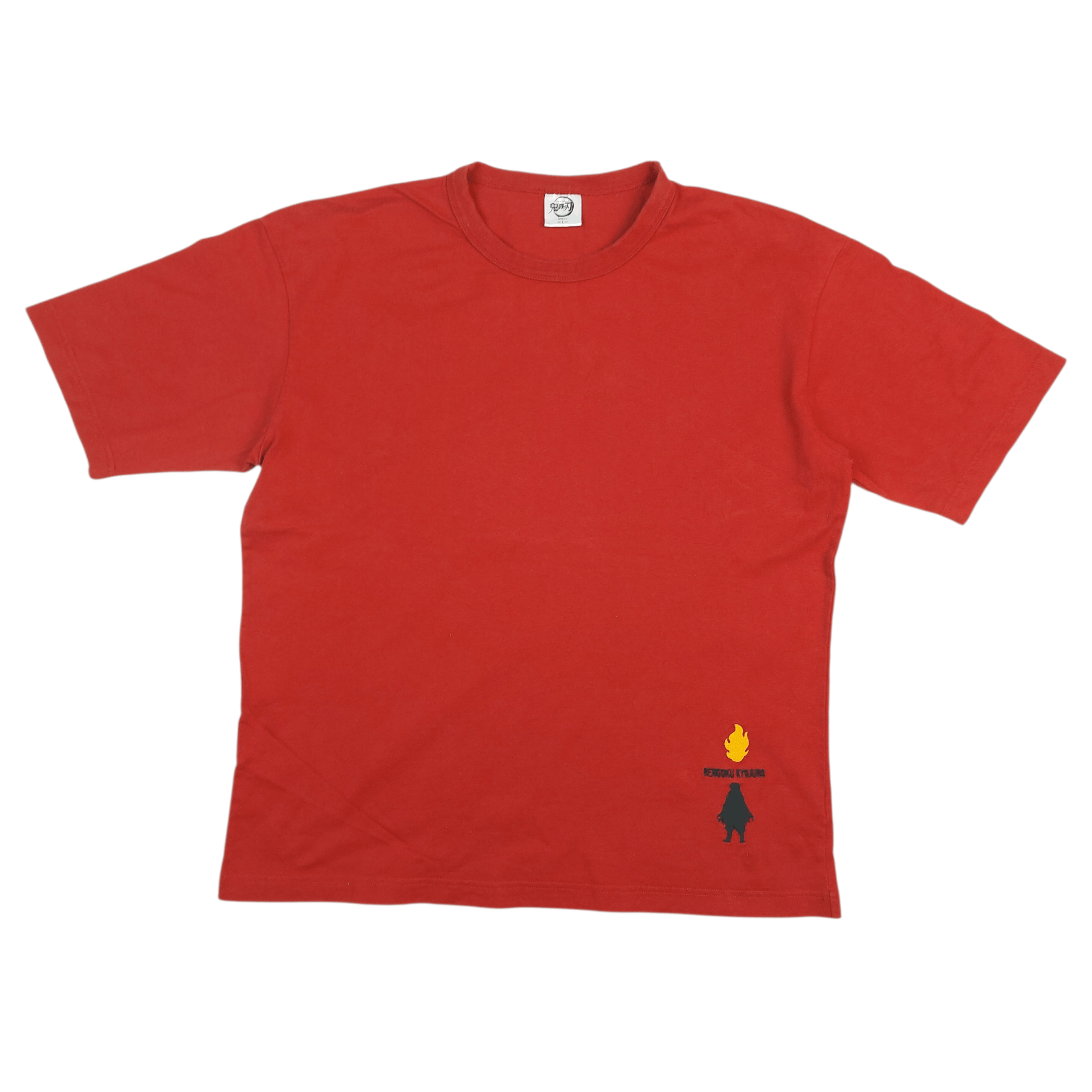 Anime Demon Slayer Kimetsu no Yaiba X GU Rengoku Embroidery TEE Size US L / EU 52-54 / 3 - 2 Thumbnail