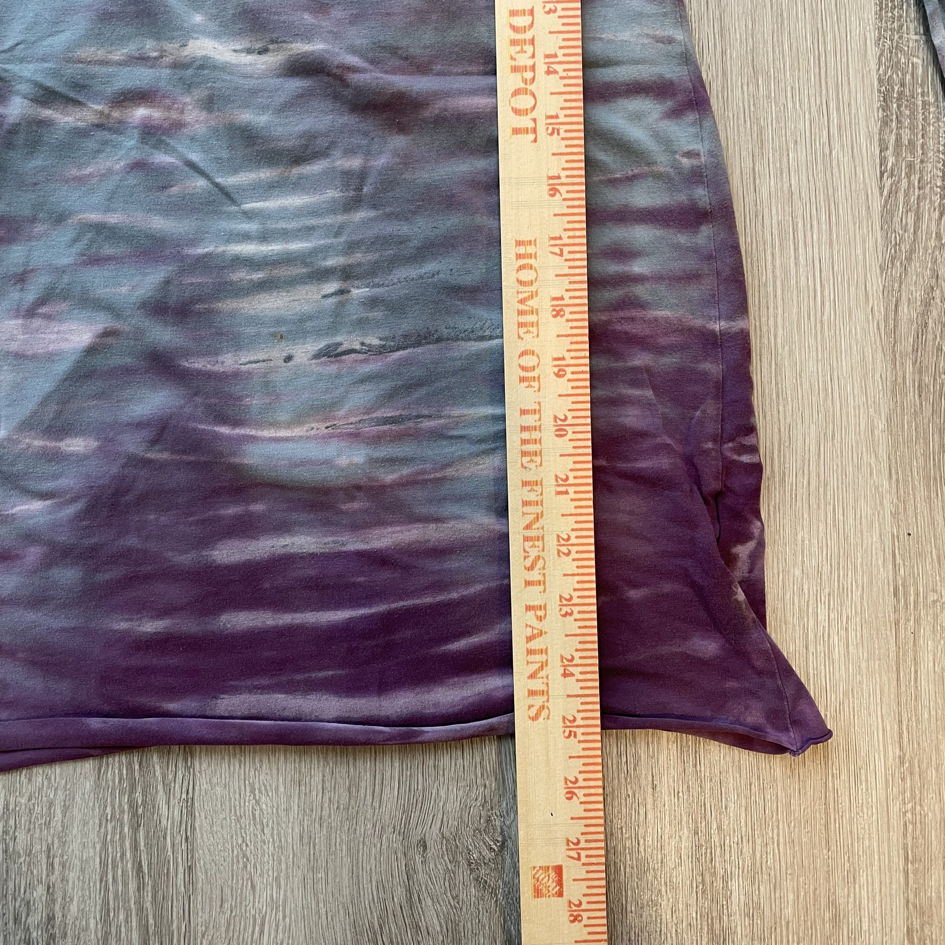 Hard Tail Hard Tail Tie Dye Long Sleeve Cloud Print Top XS Size XS / US 0-2 / IT 36-38 - 7 Thumbnail