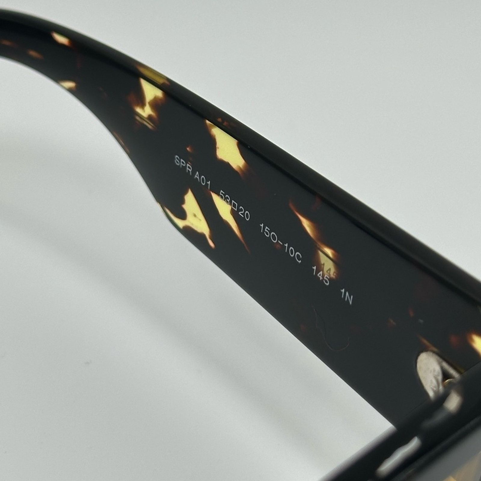 Prada PRADA SUNGLASSES PRA01S 15O10C Havana Transparent/Yellow Size ONE SIZE - 5 Thumbnail