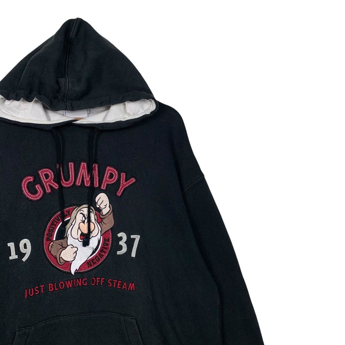 Disney DISNEYLAND RESORT GRUMPY Big Logo Hoodie Pullover #2666-C119 Size US L / EU 52-54 / 3 - 5 Thumbnail