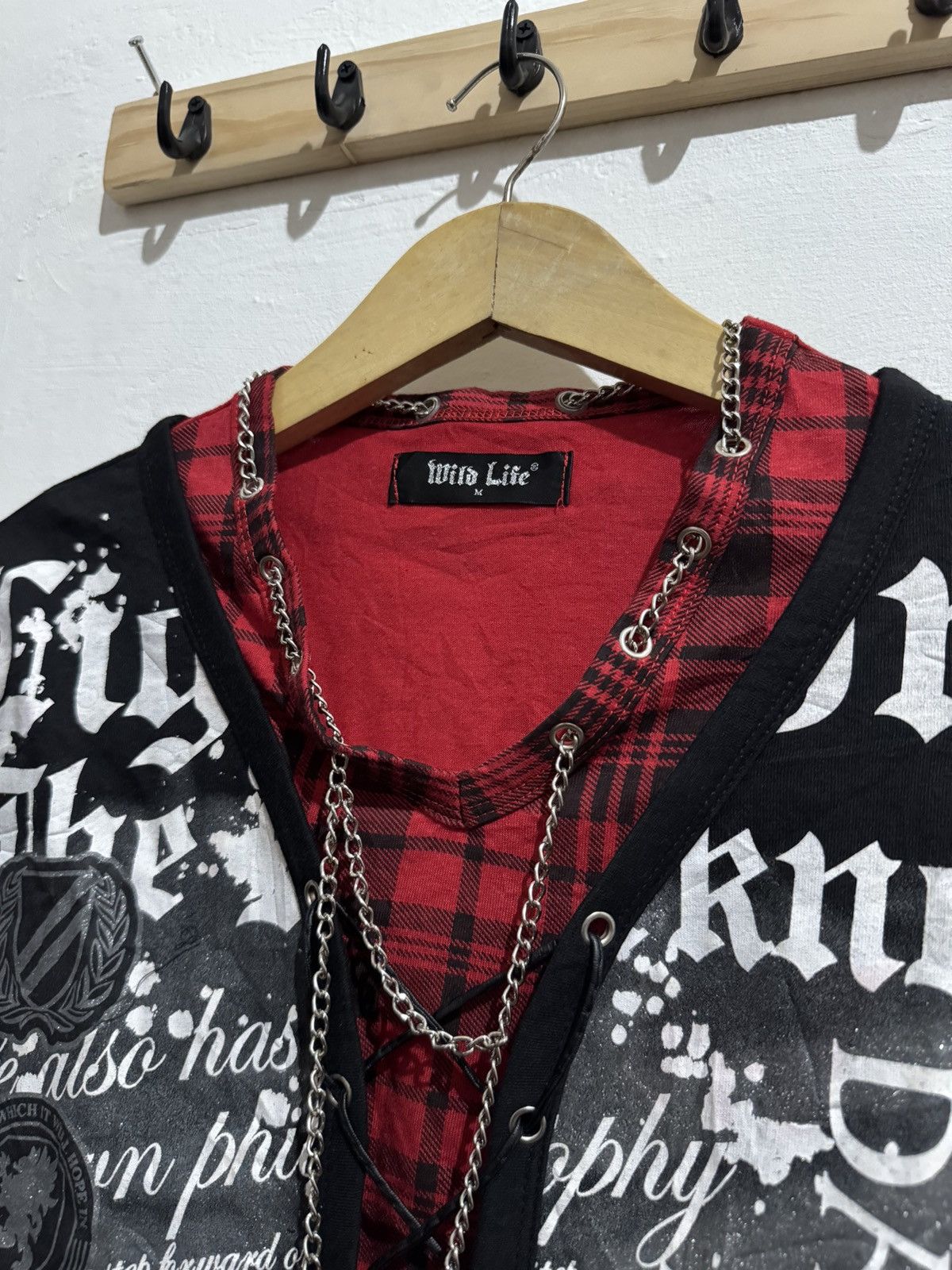 Hysteric Glamour Y2k Wild Life tribal double layer ifsixwasnine longsleeve Size US M / EU 48-50 / 2 - 7 Thumbnail