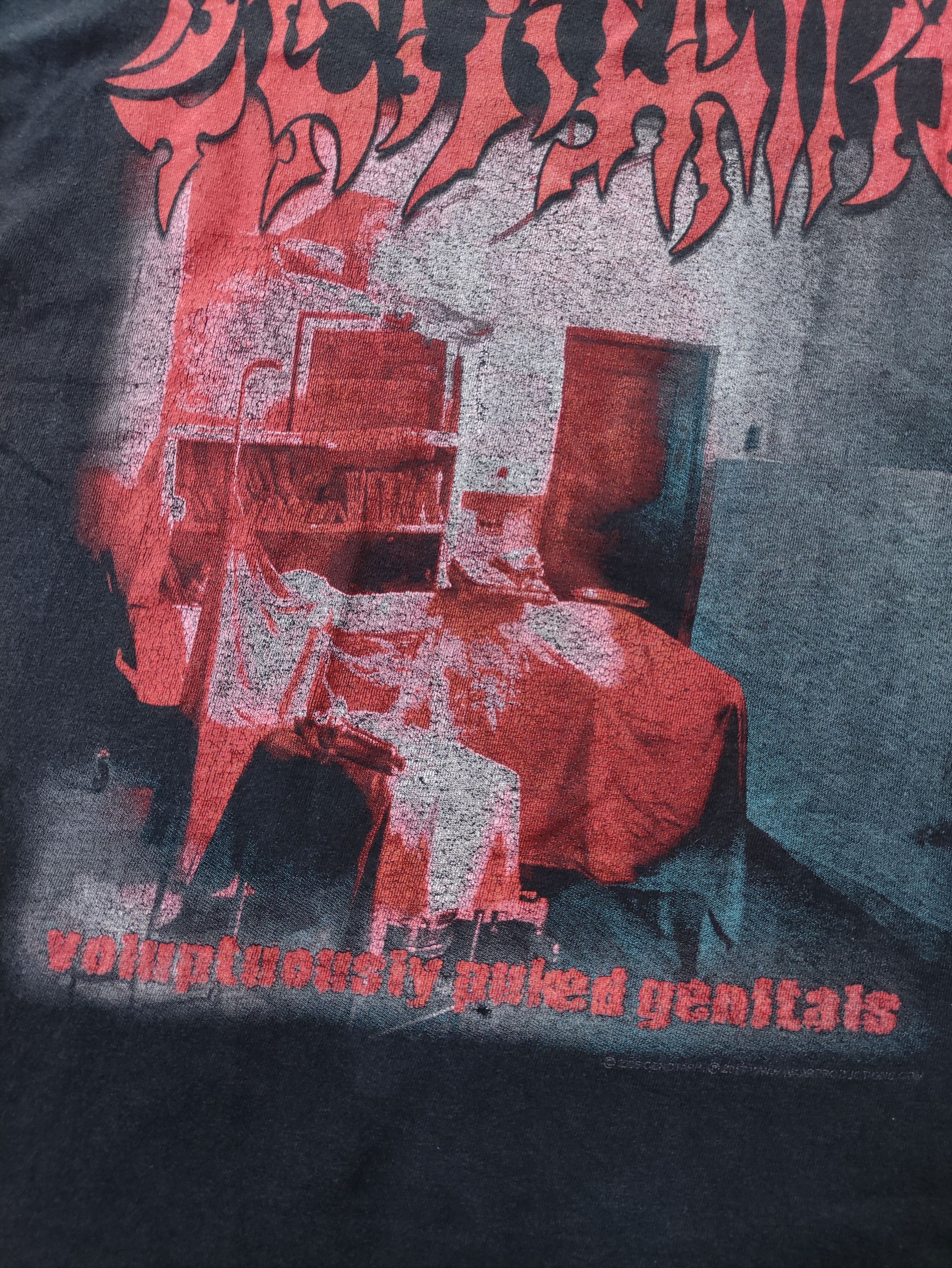 Band Tees CENOTAPH VOLUPTUOUSLY PUKED GENITALS Size US XL / EU 56 / 4 - 3 Thumbnail