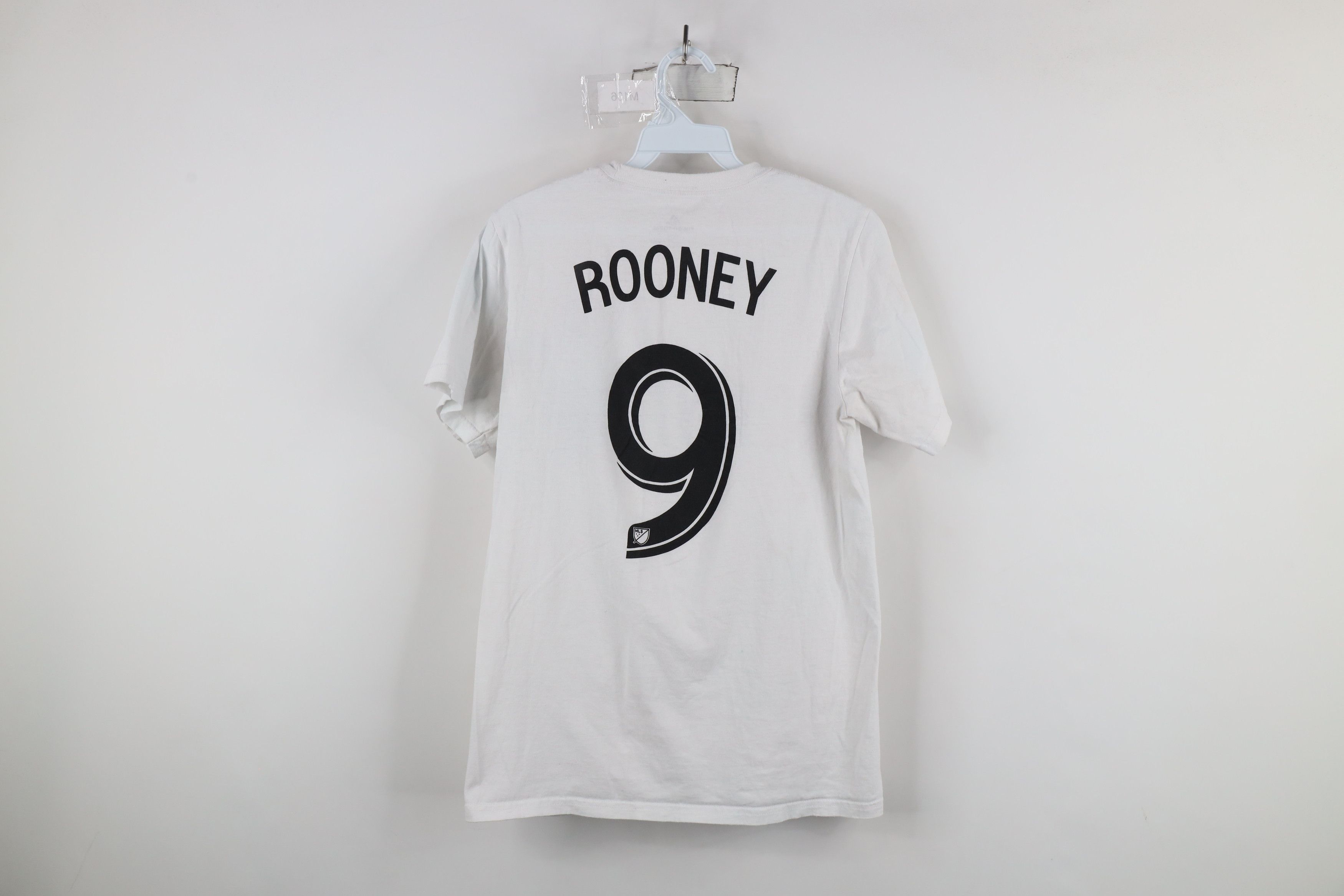 Adidas × Vintage Vintage Adidas MLS United Soccer Football T-Shirt White #9 Size US S / EU 44-46 / 1 - 12 Thumbnail