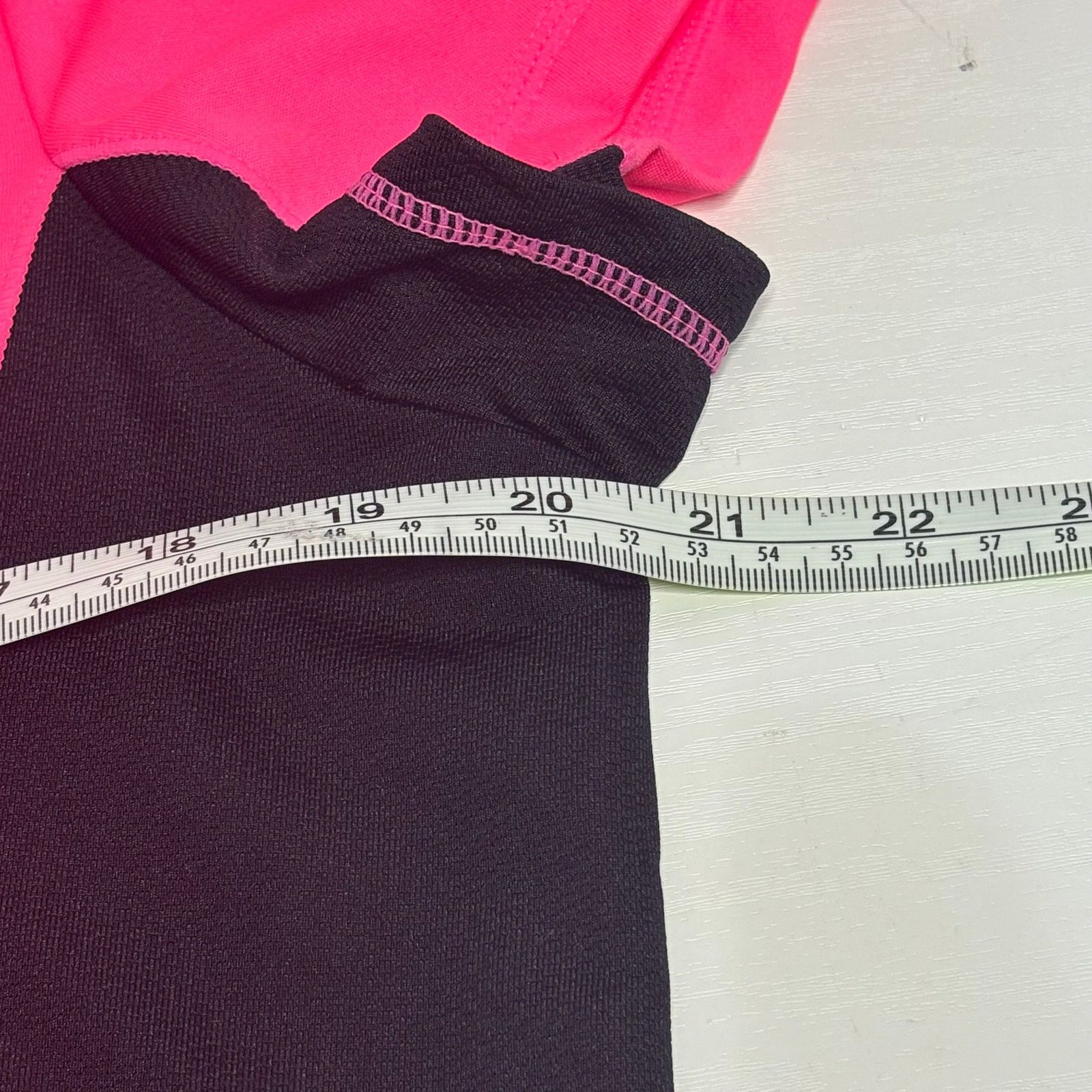 Tek Gear Tek Gear DryTek Hot Pink Athletic Tee XL Mesh High-Low Size XL / US 12-14 / IT 48-50 - 6 Thumbnail