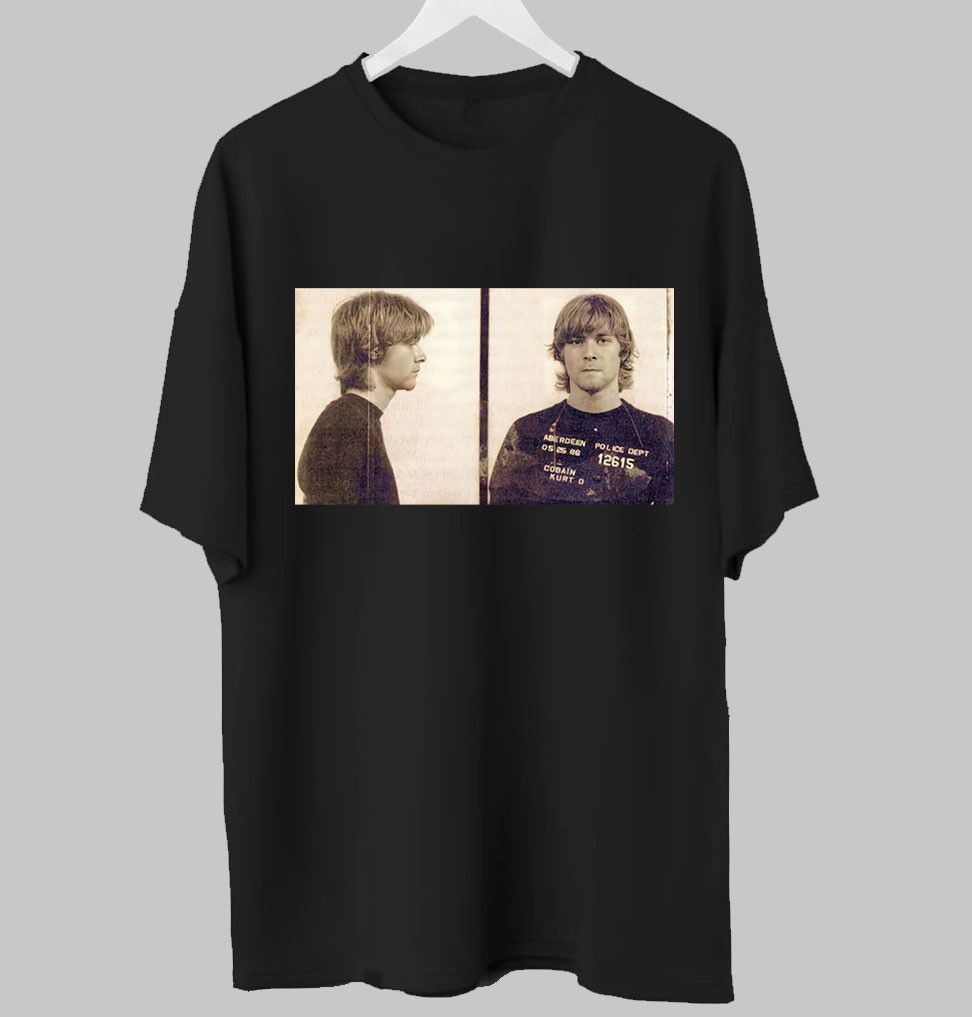 Band Tees Nirvana Alternative Rock Band T-shirt Tee for Fans Size US XL / EU 56 / 4 - 4 Thumbnail
