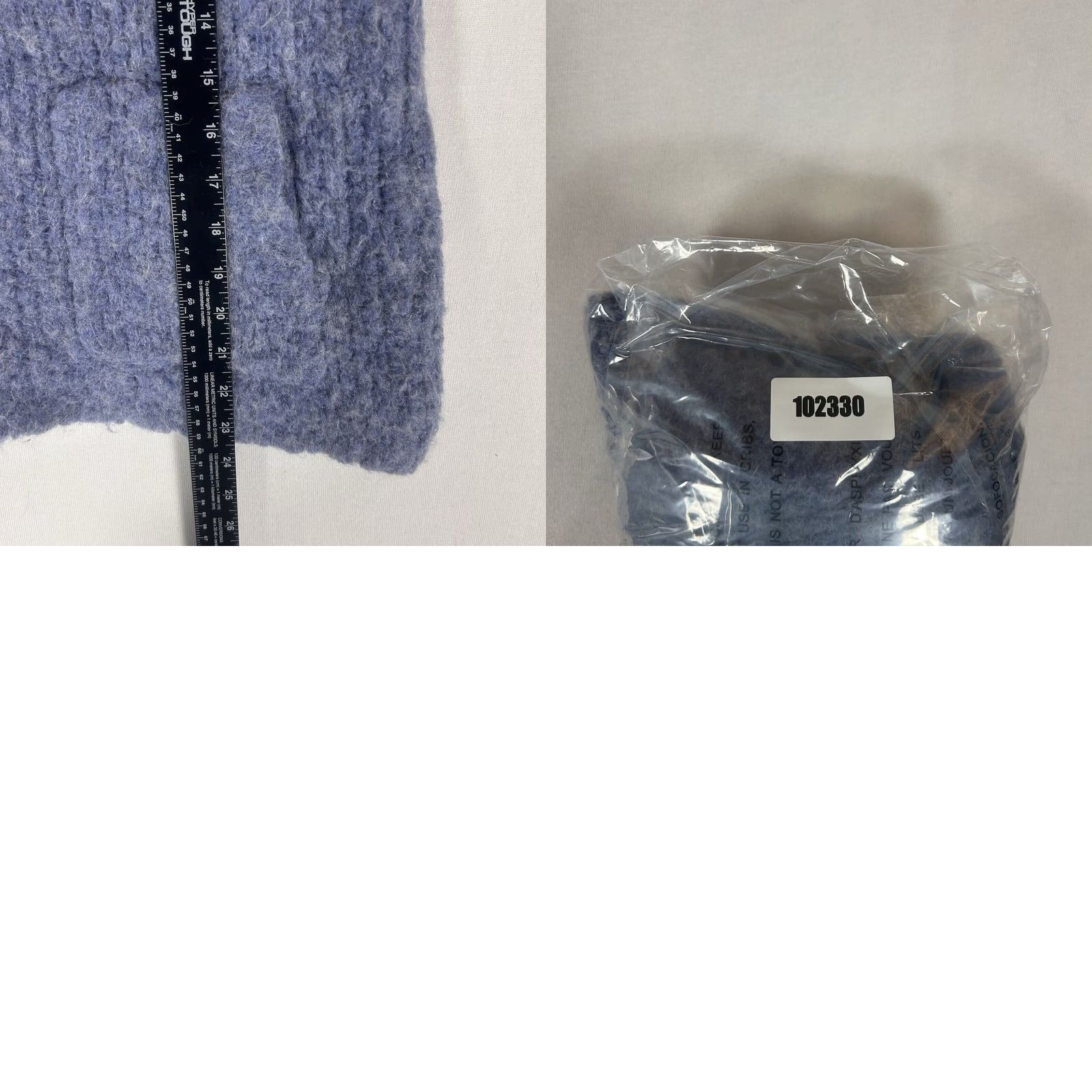 J.Crew J.CREW Sweater Womens S Wool Alpaca Blend Pullover Mock Neck Pockets Slim Knit Blue - Mens Women Size S / US 4 / IT 40 - 8 Thumbnail