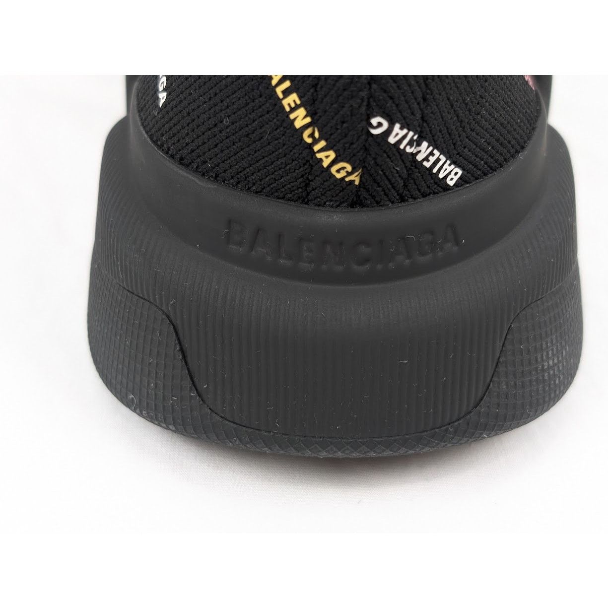 Balenciaga o1rshd1 Q:4/ Recycled Speed 2.0 Low-Top Sneakers Black Size US 12 / EU 45 - 14 Thumbnail