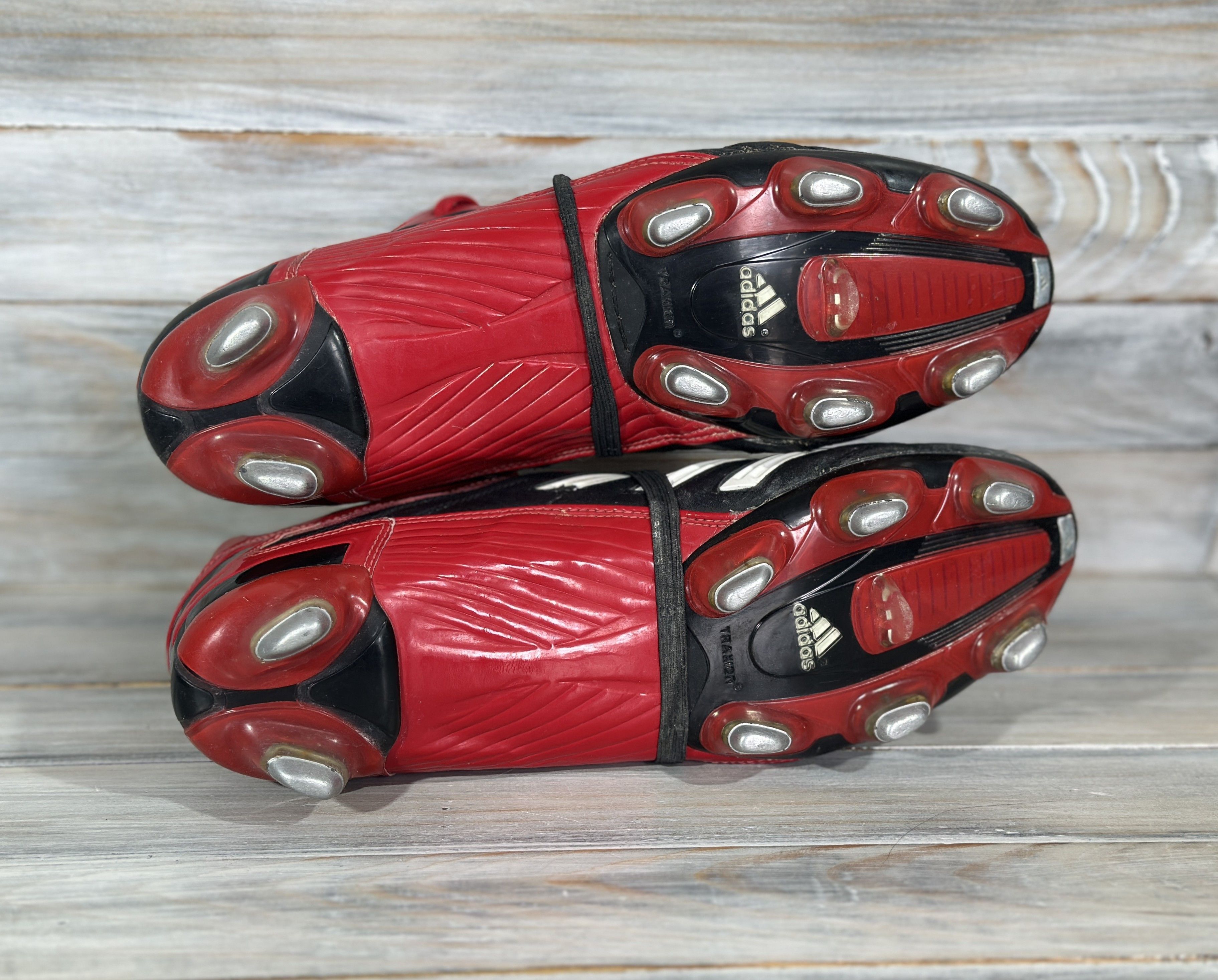Adidas Vintage ADIDAS Predator Traxion SoftGround 2005 Cleats Boots Size US 8.5 / EU 41-42 - 8 Thumbnail