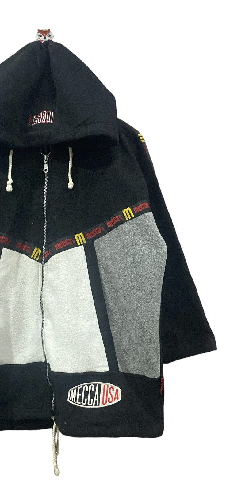 Mecca Mecca Hoodie Fleece Zipper Jacket Size US XL / EU 56 / 4 - 4 Thumbnail