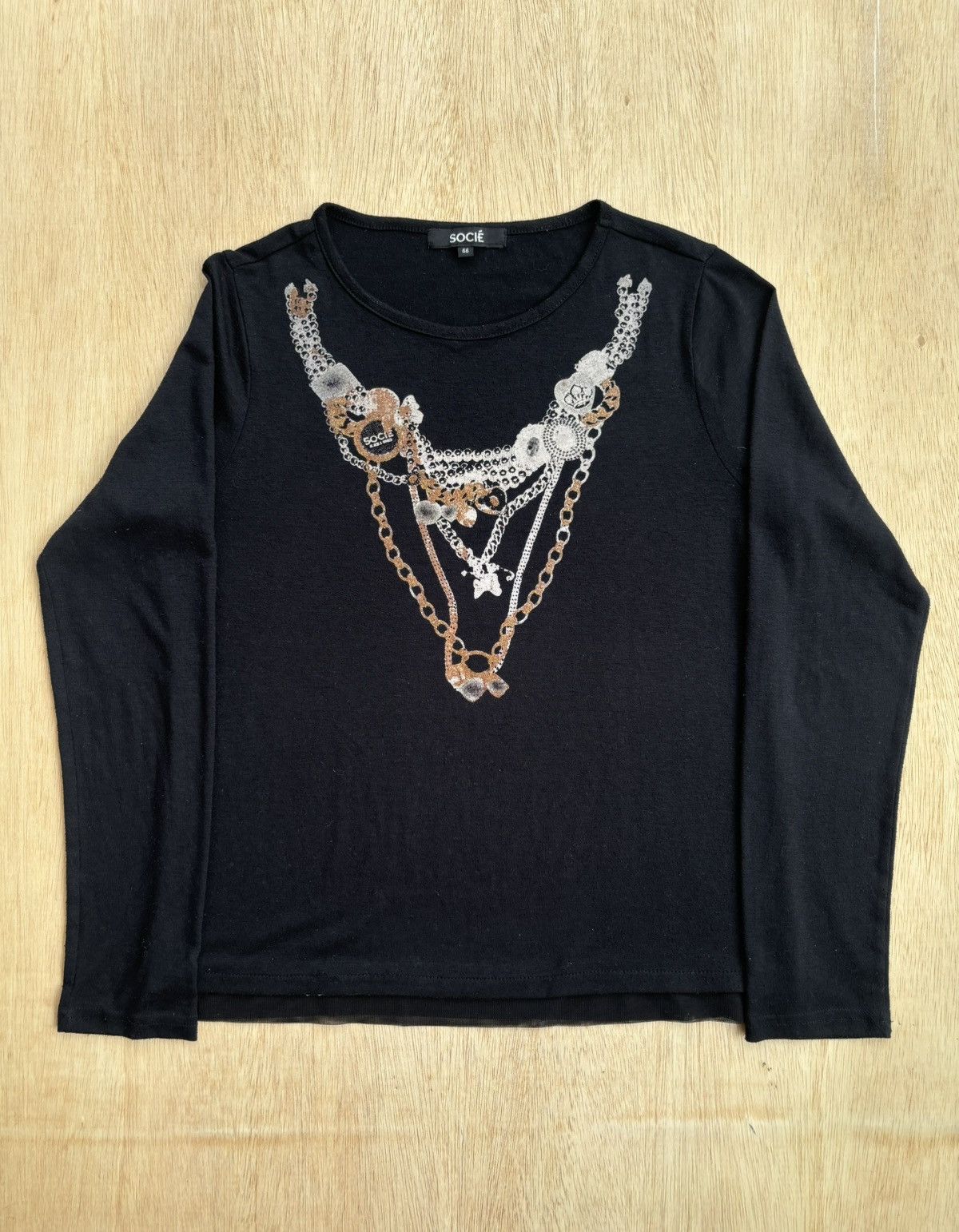 If Six Was Nine × Japanese Brand × Le Grande Bleu (L.G.B.) Y2k Socie Ifsixwasnine Lgb Style Longsleeve Size US M / EU 48-50 / 2 - 1 Thumbnail