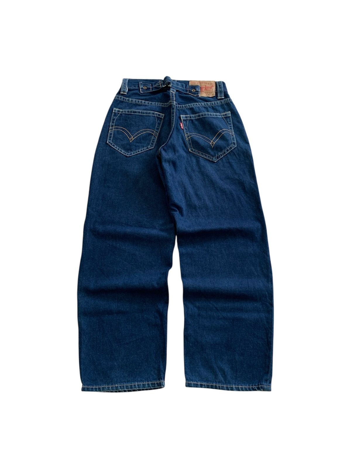 Levi's Vintage Clothing Vintage 90s Levi’s 902 Buckle Back Baggy Jeans Size US 30 / EU 46 - 1 Thumbnail