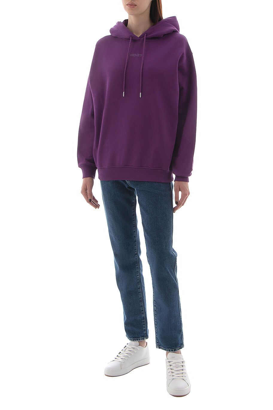 Kenzo o1y1025 Hoodie in Purple Size L / US 10 / IT 46 - 2 Thumbnail