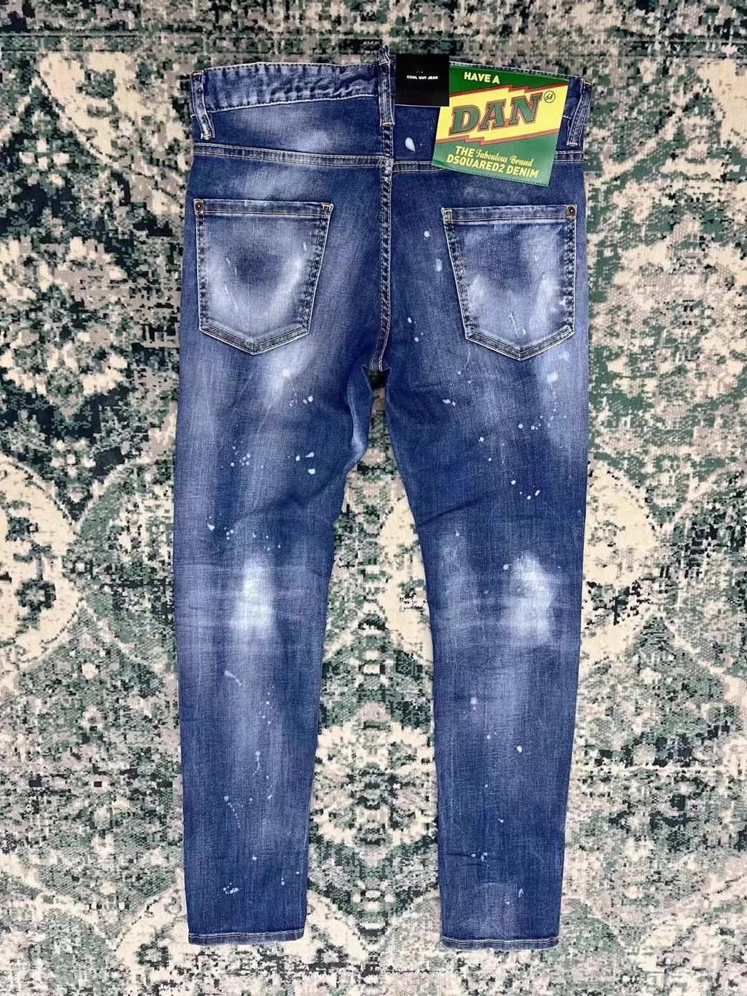 Dsquared2 Dsquared2 COOL GUY Light Wash Slim Mid-Rise Jeans Size US 28 / EU 44 - 2 Thumbnail
