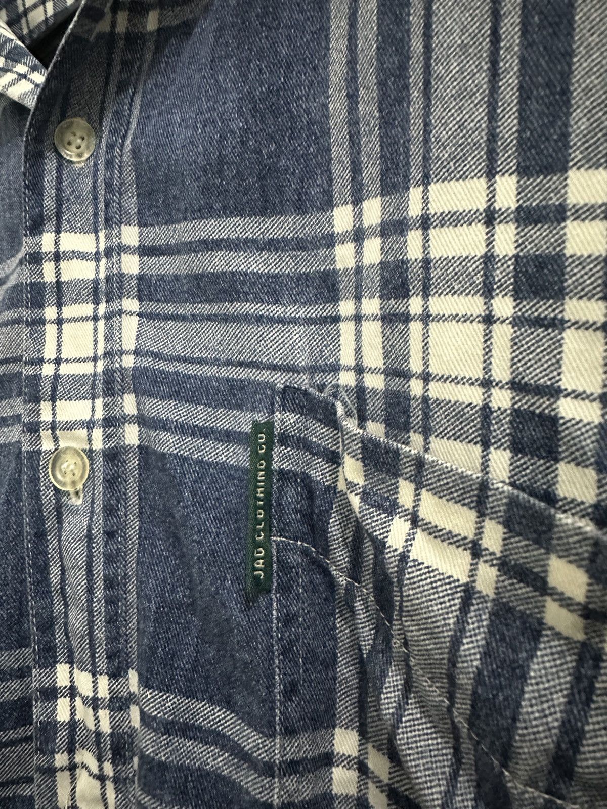 Flannel × Vintage Vintage 90’s American Classic Flannel Checker Style Size US XL / EU 56 / 4 - 3 Thumbnail
