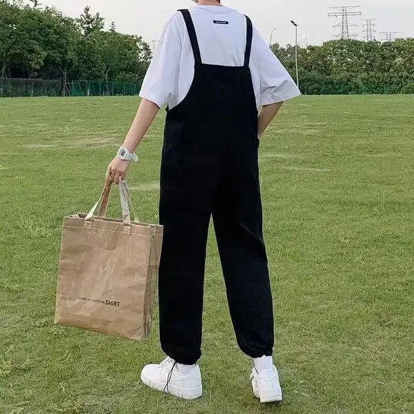 Other Casual Retro Overalls Autumn Harajuku Loose Streetwear Size US 36 / EU 52 - 3 Thumbnail