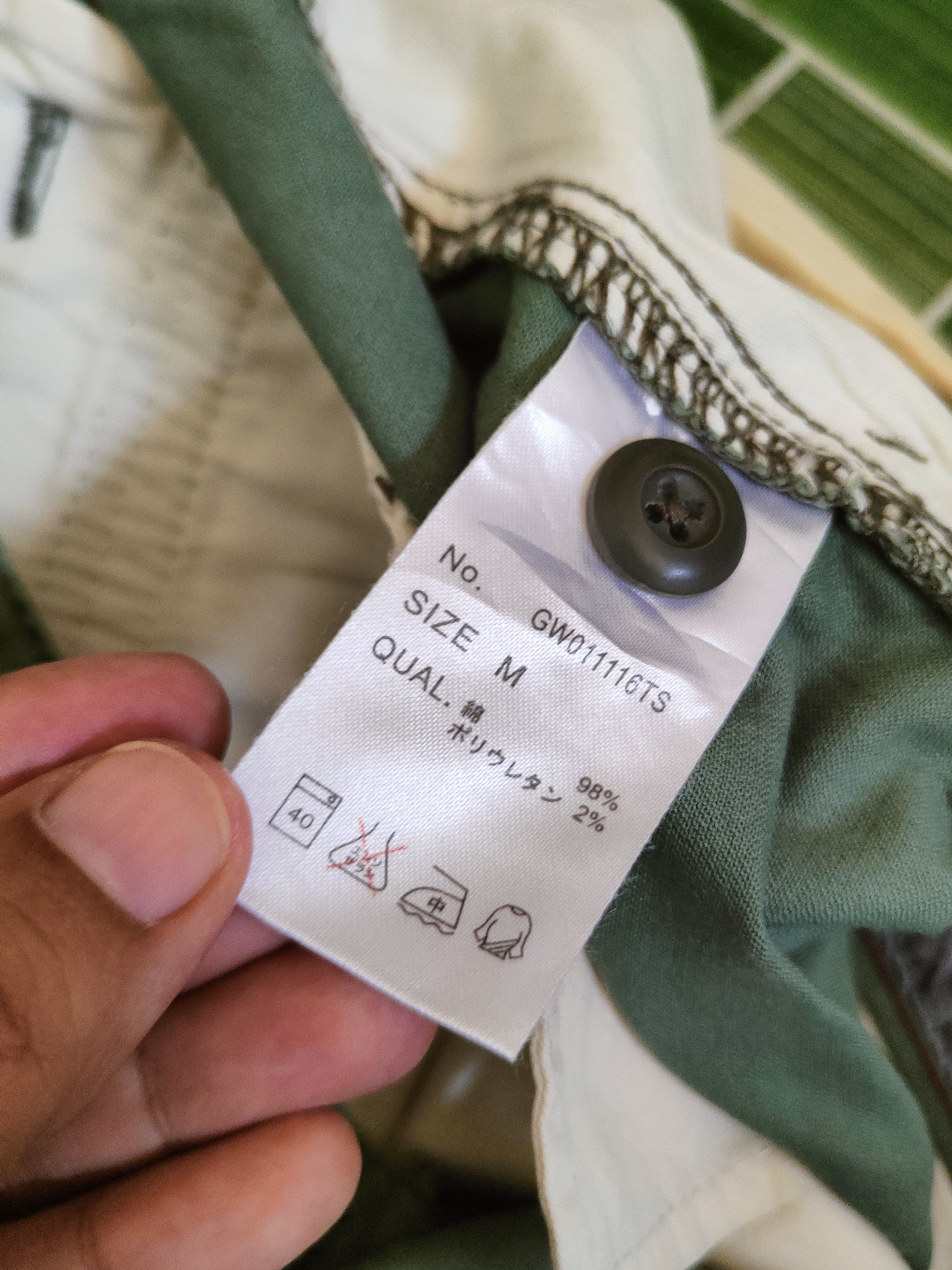 Global Work DL Global Work Green Multipocket Cargo Pants #46-297 Size US 32 / EU 48 - 12 Thumbnail