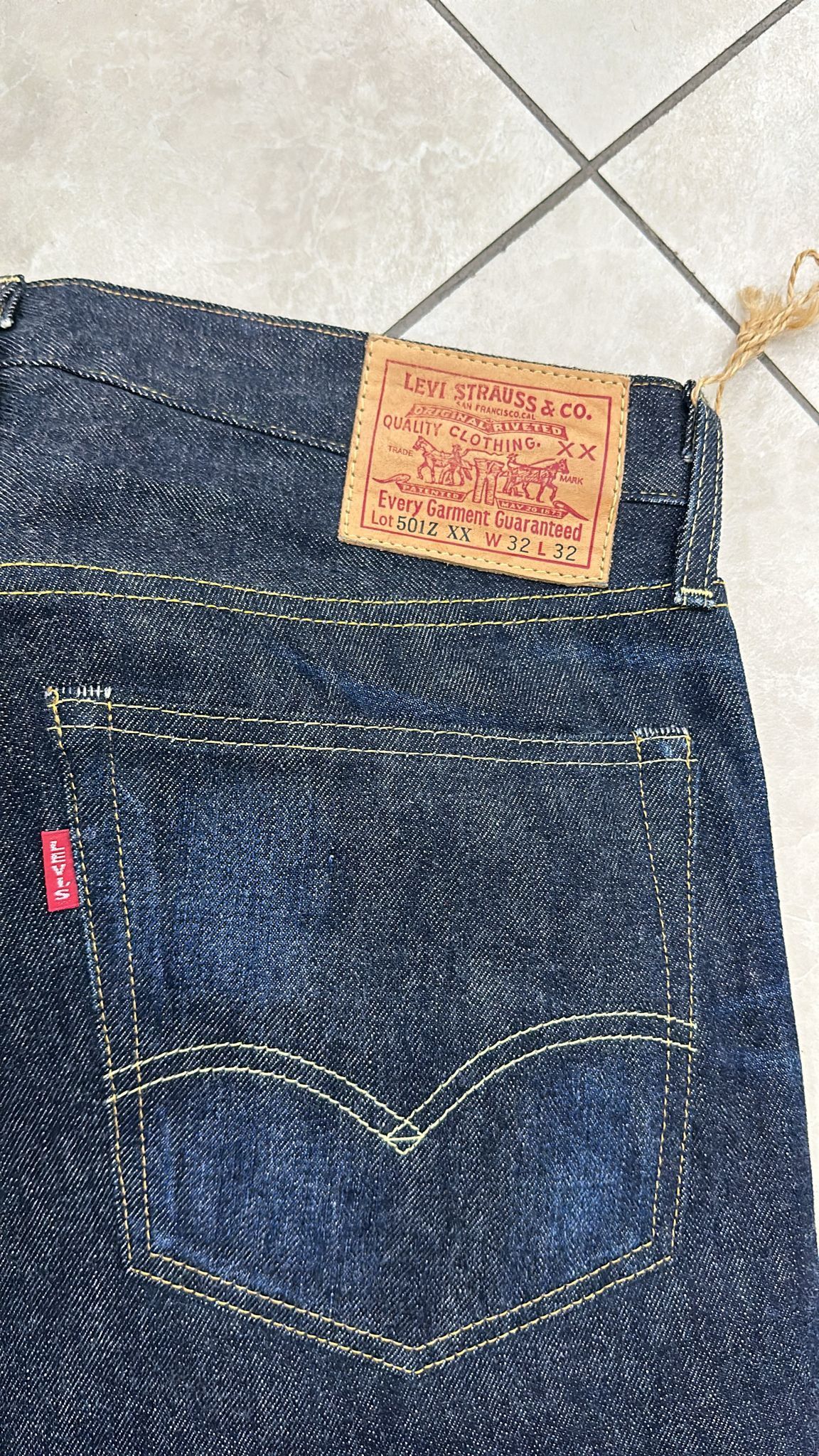 Levi's Vintage Clothing LVC Levi's Vintage Clothing 1954 501Z XX BigE Selvedge Jeans Size US 32 / EU 48 - 7 Thumbnail