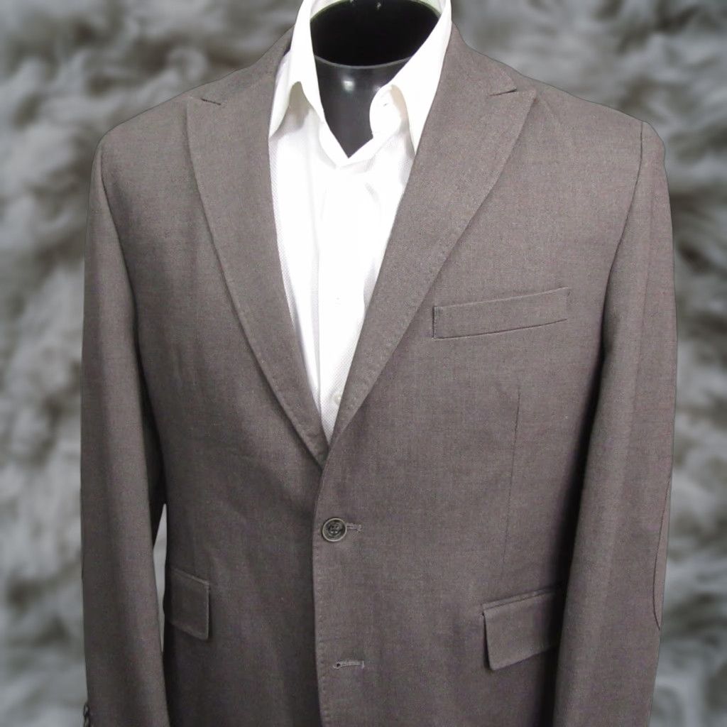 Joseph Abboud VINTAGE Joseph Abboud Sport Coat L 42R Gray Peak Collar Unstructured Mens Regular Fit Short description? Size US L / EU 52-54 / 3 - 1 Thumbnail