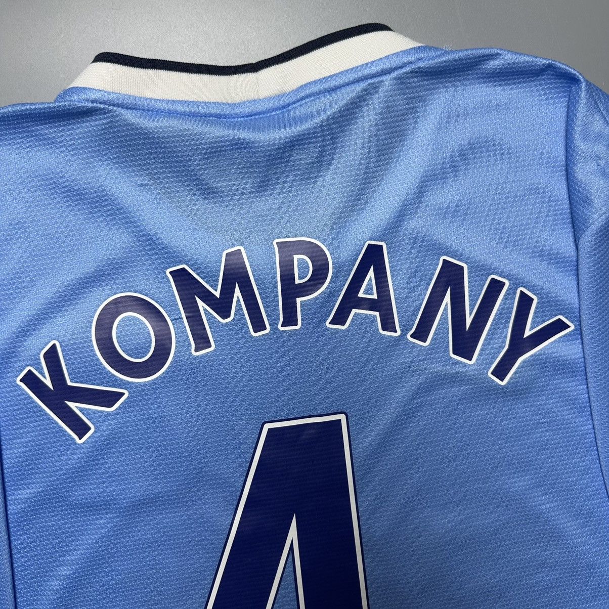 Nike MAN CITY NIKE 2013/2014 FOOTBALL HOME JERSEY #4 KOMPANY Size US XL / EU 56 / 4 - 14 Thumbnail