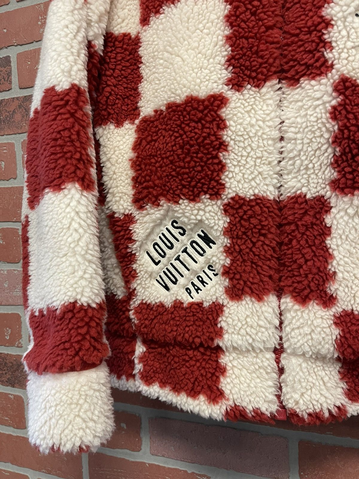 Louis Vuitton Size S - Louis Vuitton x Nigo Jacquard Damier Fleece Blouson Size US S / EU 44-46 / 1 - 4 Thumbnail
