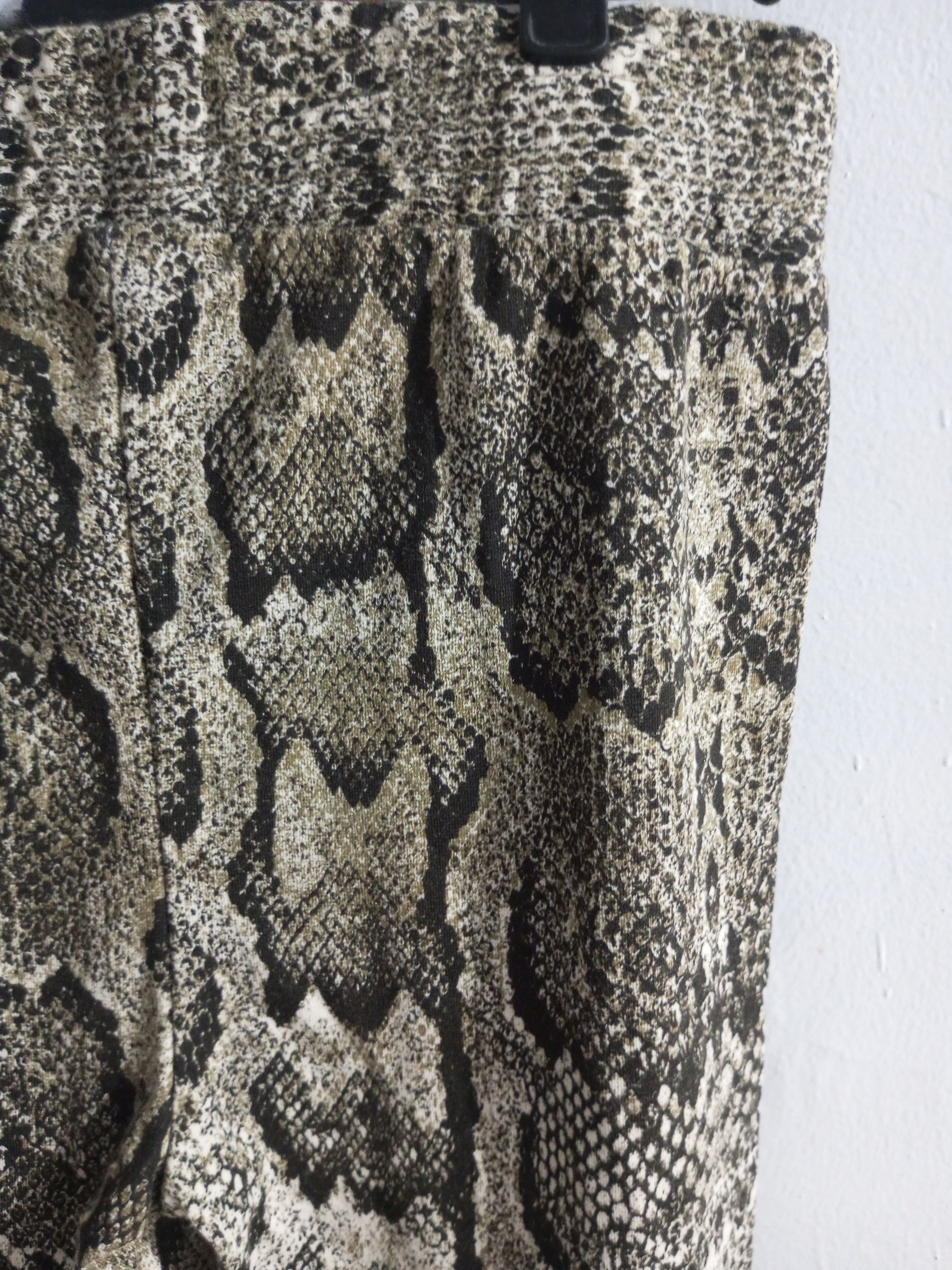H&M Vintage H&M snake skin print legging stretch Size 29" - 4 Thumbnail