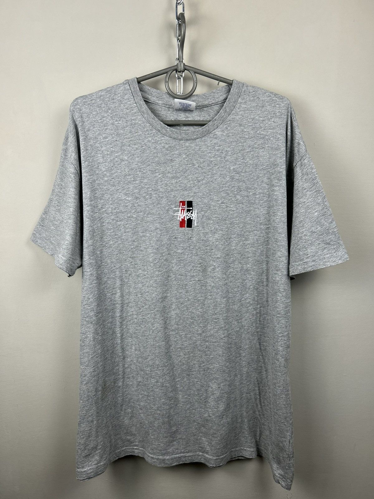 Stussy Vintage Stussy Center Logo T shirt Size US L / EU 52-54 / 3 - 1 Thumbnail