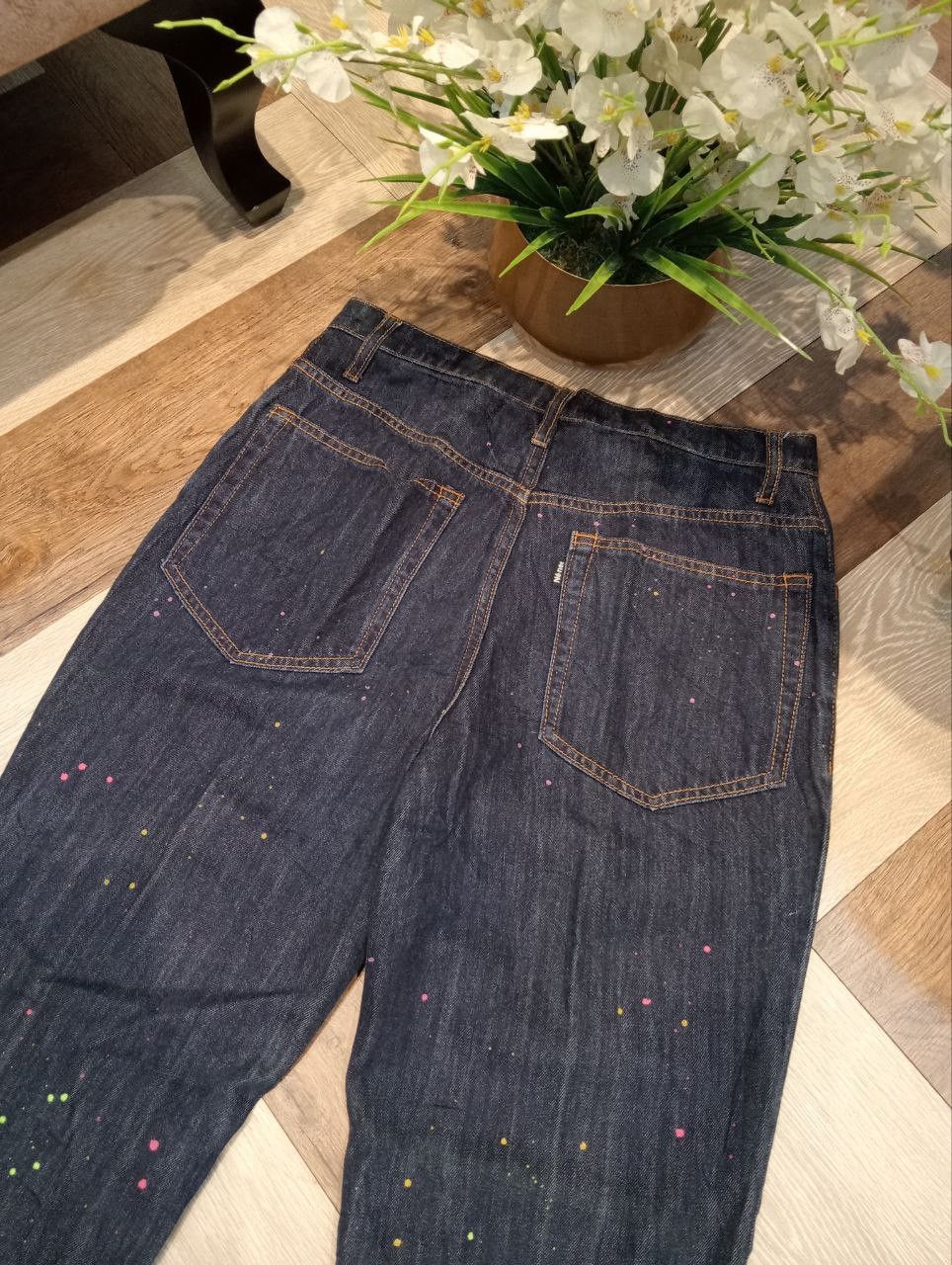 Issey Miyake ISSEY MIYAKE NE-NET PAINTER JEANS - BLUE Size US 30 / EU 46 - 9 Thumbnail