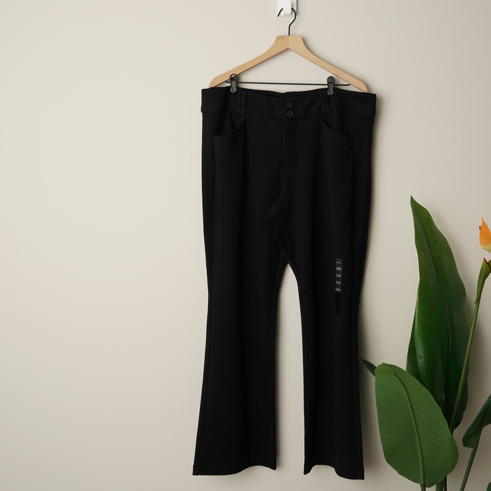 Torrid Torrid Trouser Slim Boot Studio Luxe Ponte Mid-Rise Pant NWT Size 42" / US 20 - 3 Thumbnail