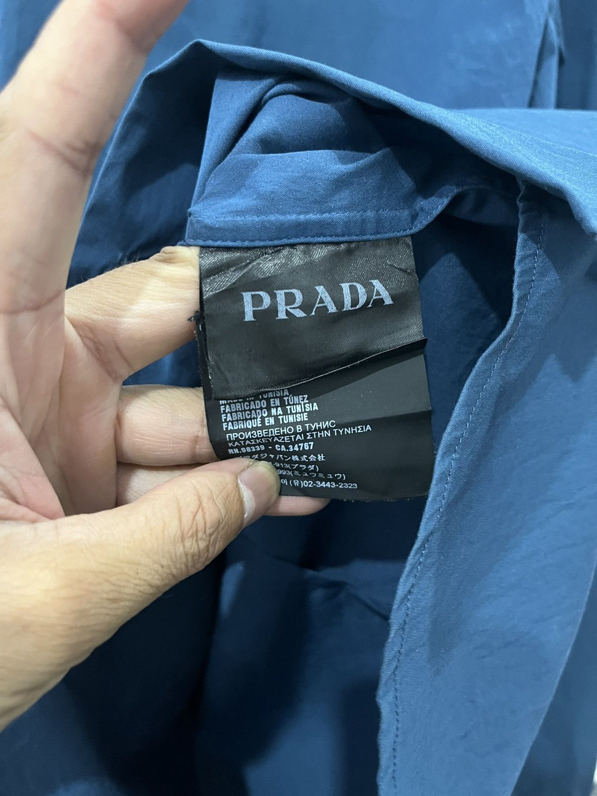 Prada PRADA 2019 SHIRT Size US L / EU 52-54 / 3 - 4 Thumbnail