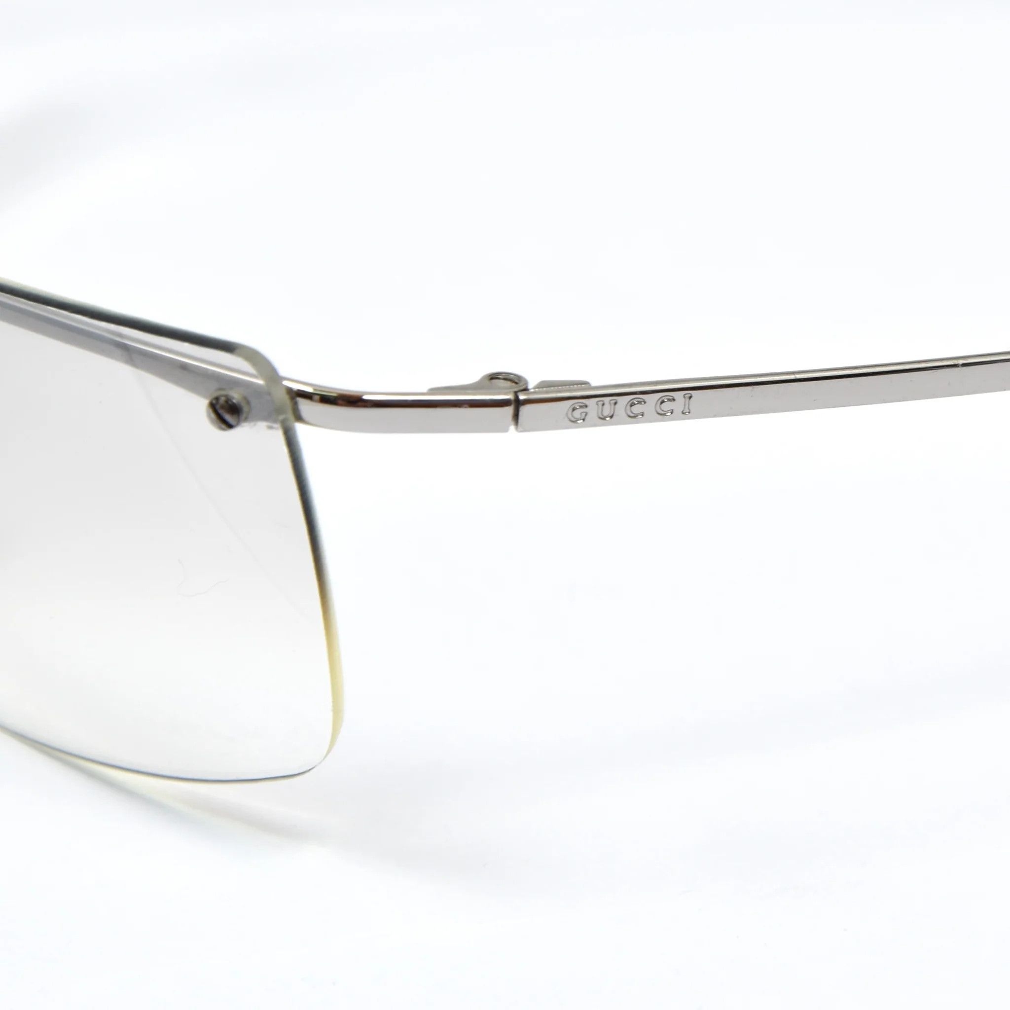 Gucci × Tom Ford × Vintage Gucci Sunglasses Logo Shield Mask Pop Vintage GG 1719 Size ONE SIZE - 4 Thumbnail
