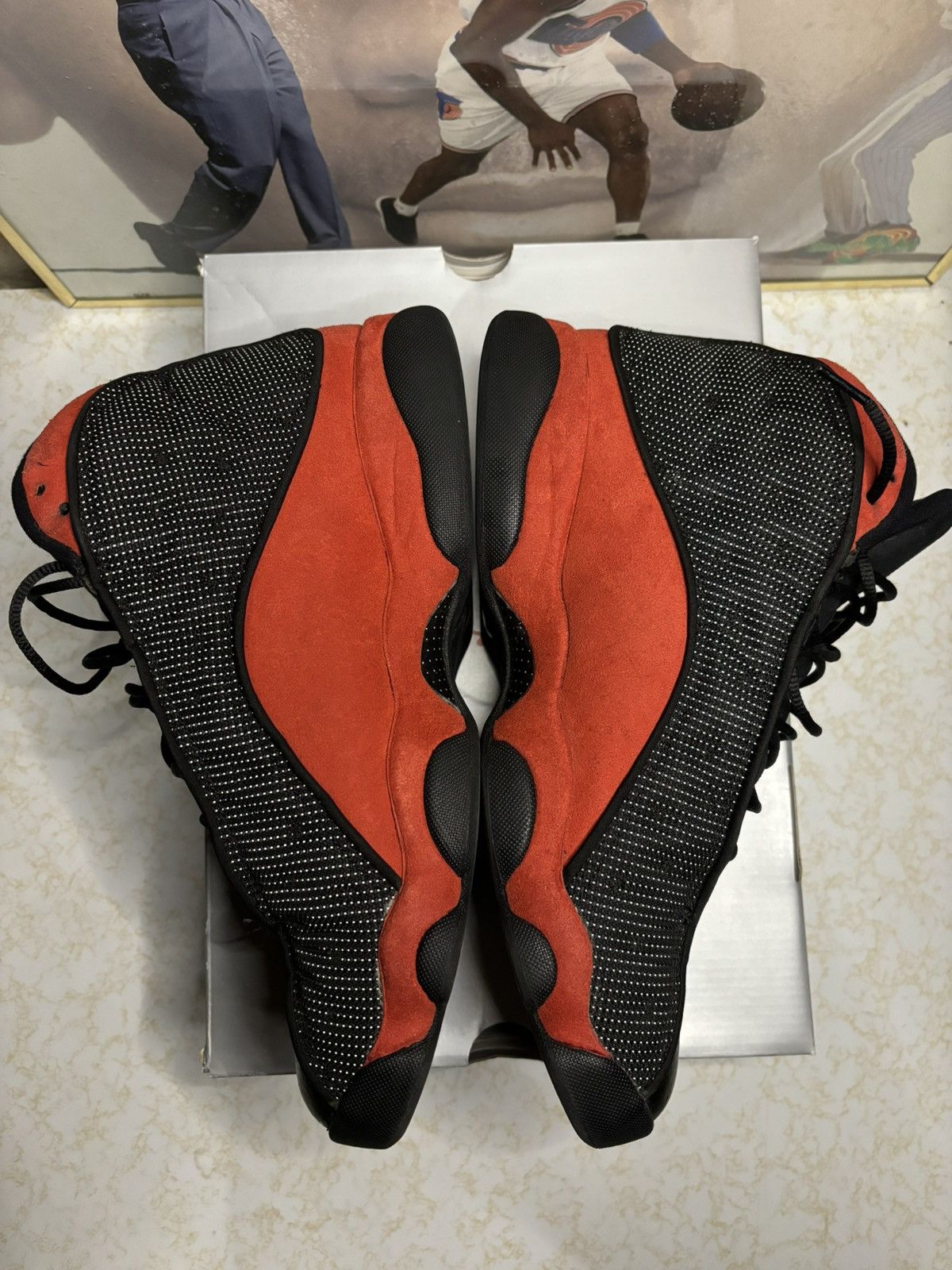 Jordan Brand Air Jordan 13 Retro 2017 Bred 2017 Size US 11 / EU 44 - 3 Thumbnail