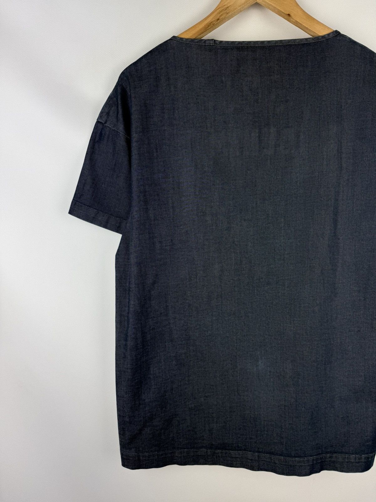 Japanese Brand × Takeo Kikuchi 525 Denim By Takeo Kikuchi Men’s Short Sleeve T Shirt Japan Size US M / EU 48-50 / 2 - 13 Thumbnail