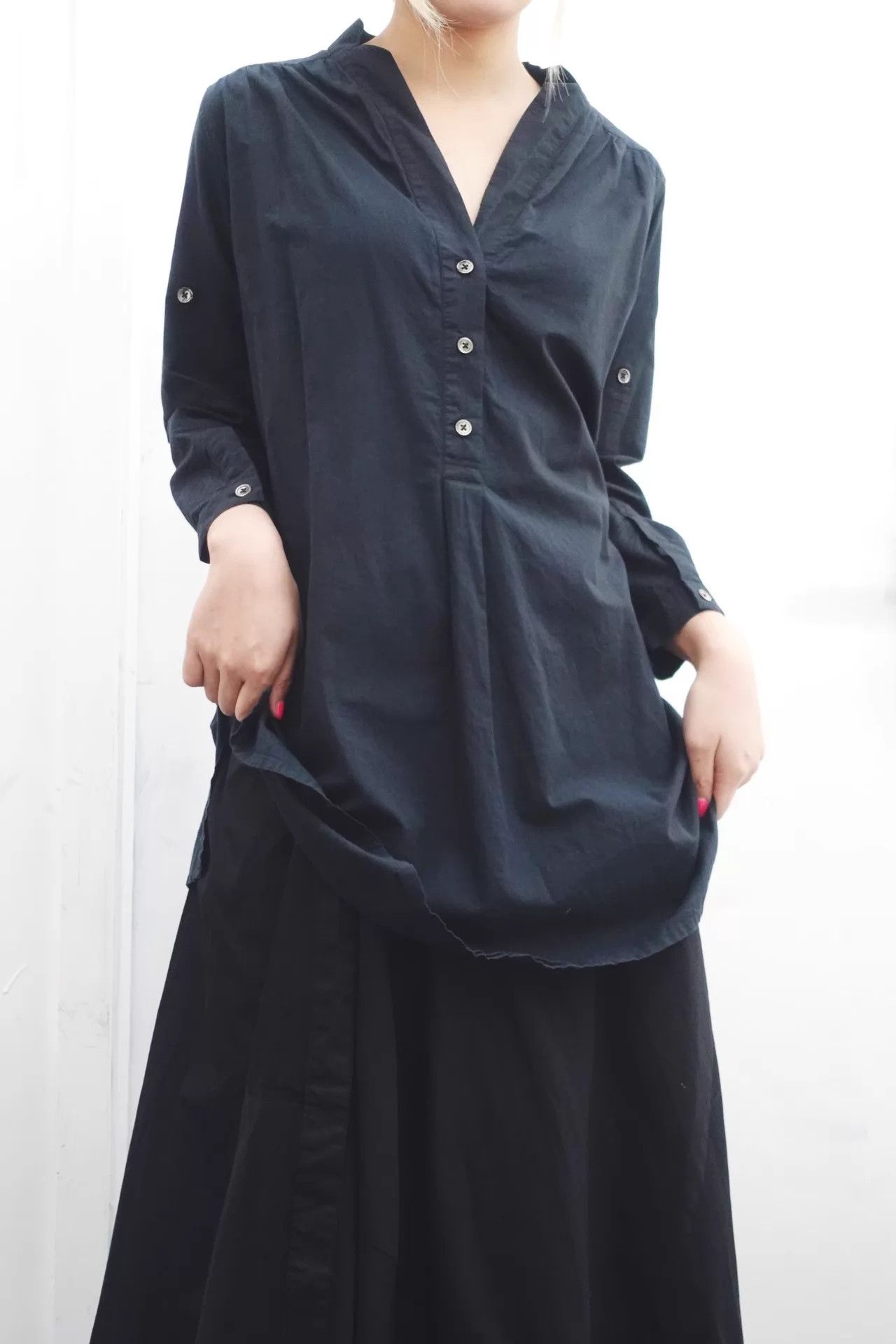 Ann Demeulemeester Ann Demeulemeester Waist-Tie Long Shirt 34 Size XXS / US 00 / IT 34 - 2 Thumbnail