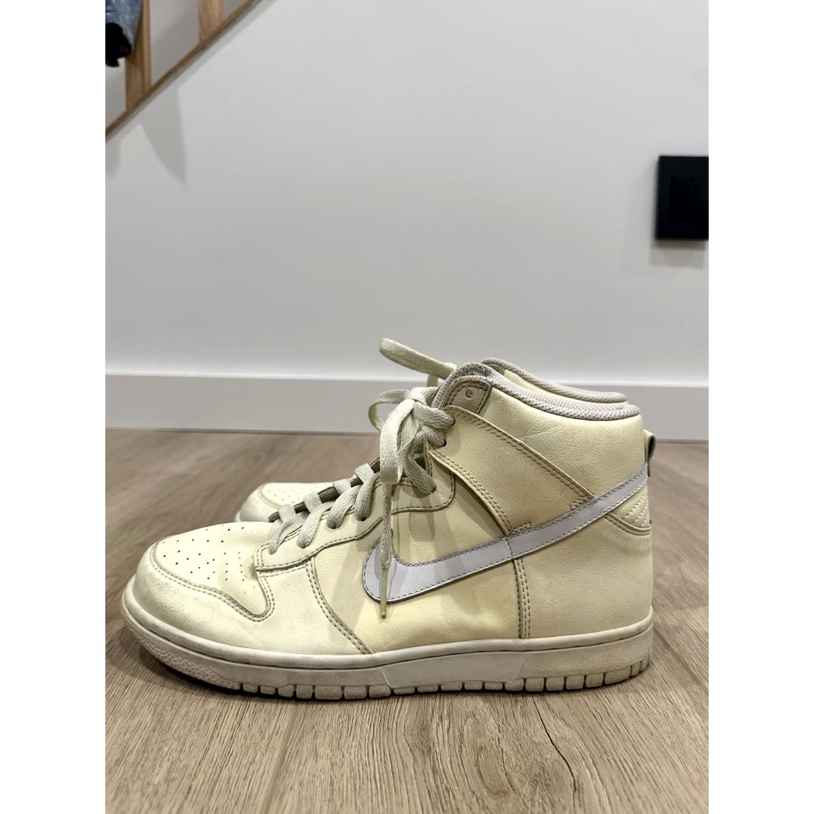 Nike Nike Dunk High Premium Glow in the Dark 2006 White Green Size 8 Mens Sneaker Size US 8 / EU 41 - 5 Thumbnail