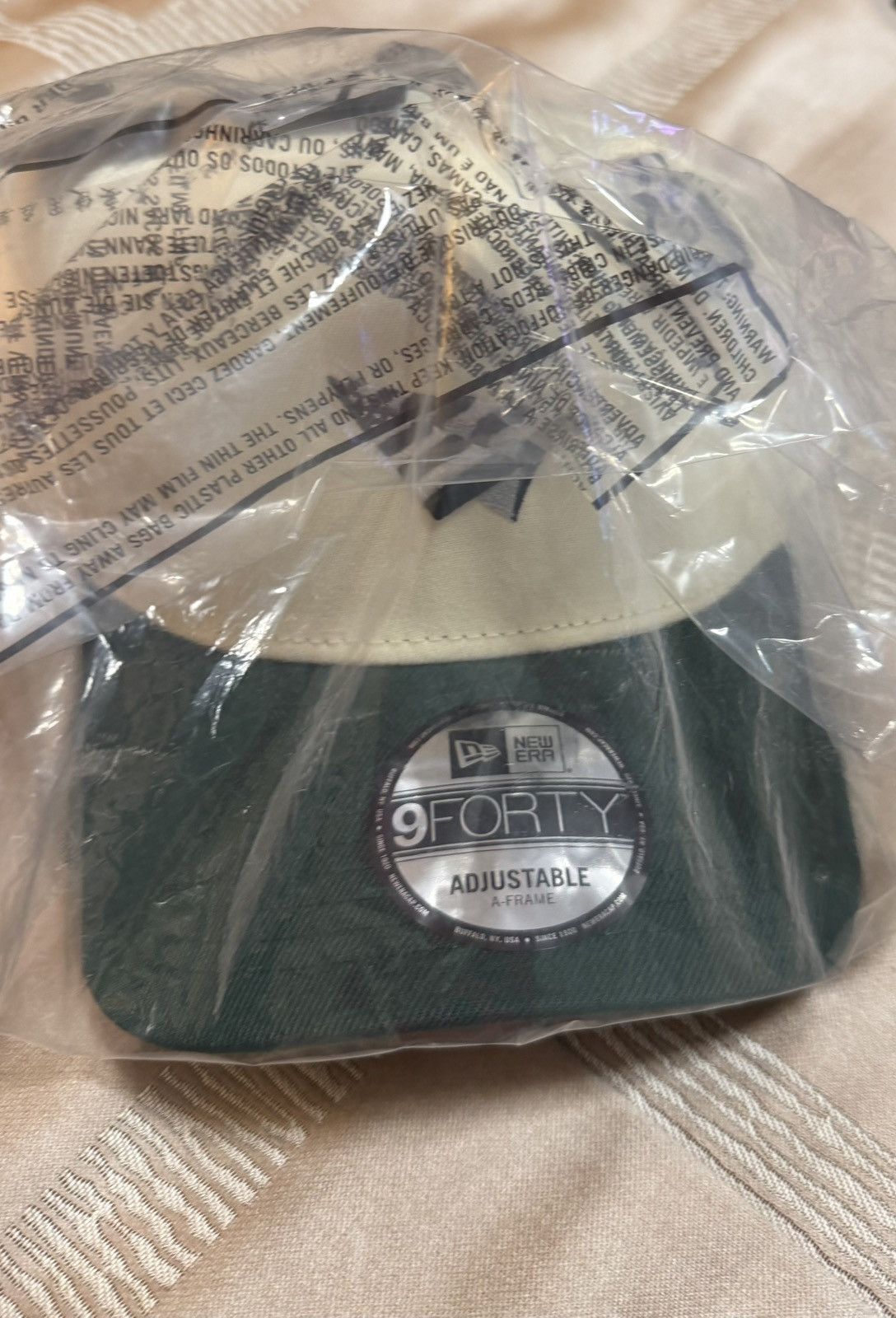 Paper Planes Paper Planes Chrome Green 2 Tone 9Forty A-Frame Snapback Size ONE SIZE - 4 Thumbnail