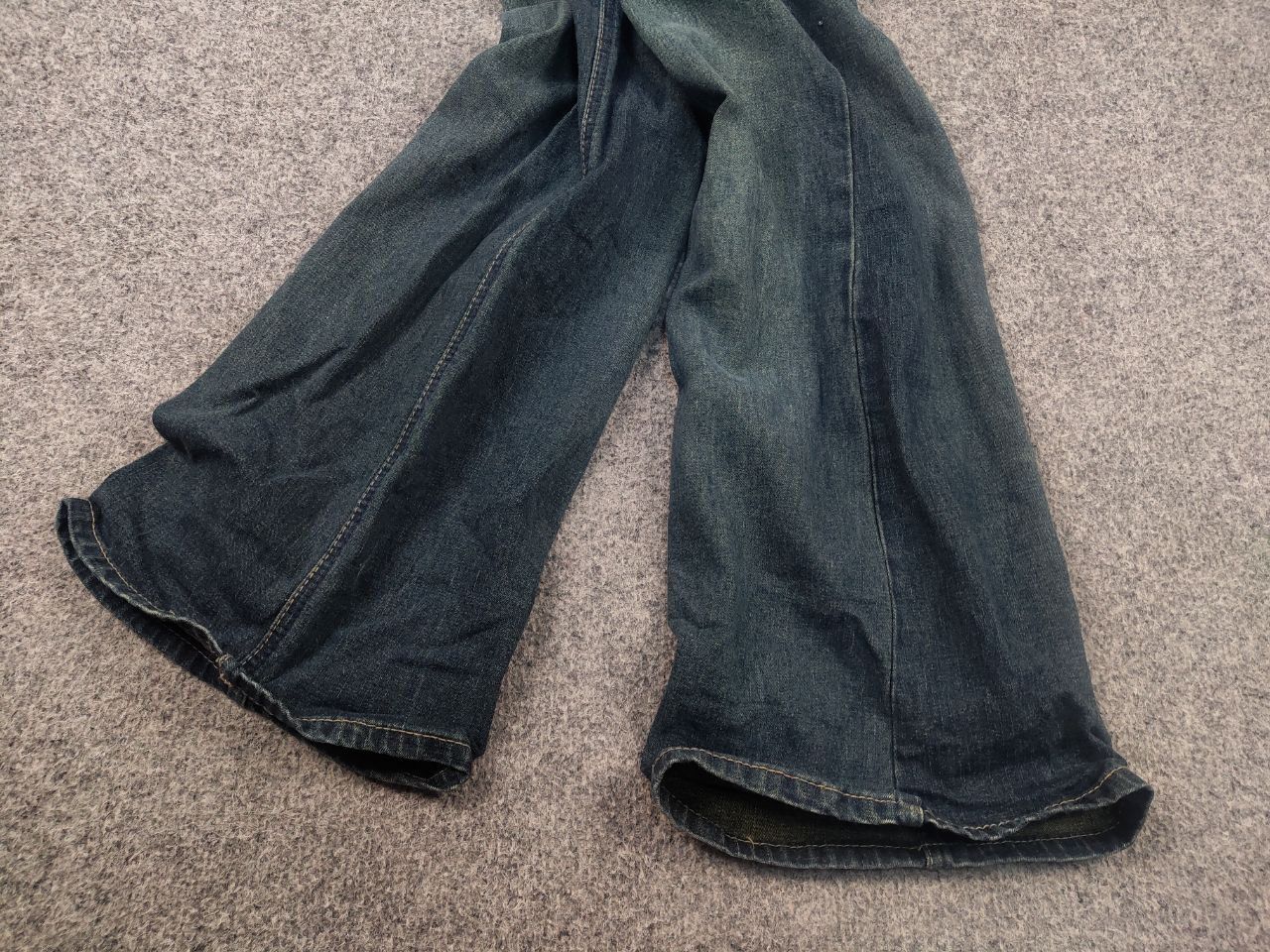 Le Grande Bleu (L.G.B.) Vintage Y2K Hysteric LGB If Six Was Nine Blue Flared Jeans Size 29" - 5 Thumbnail