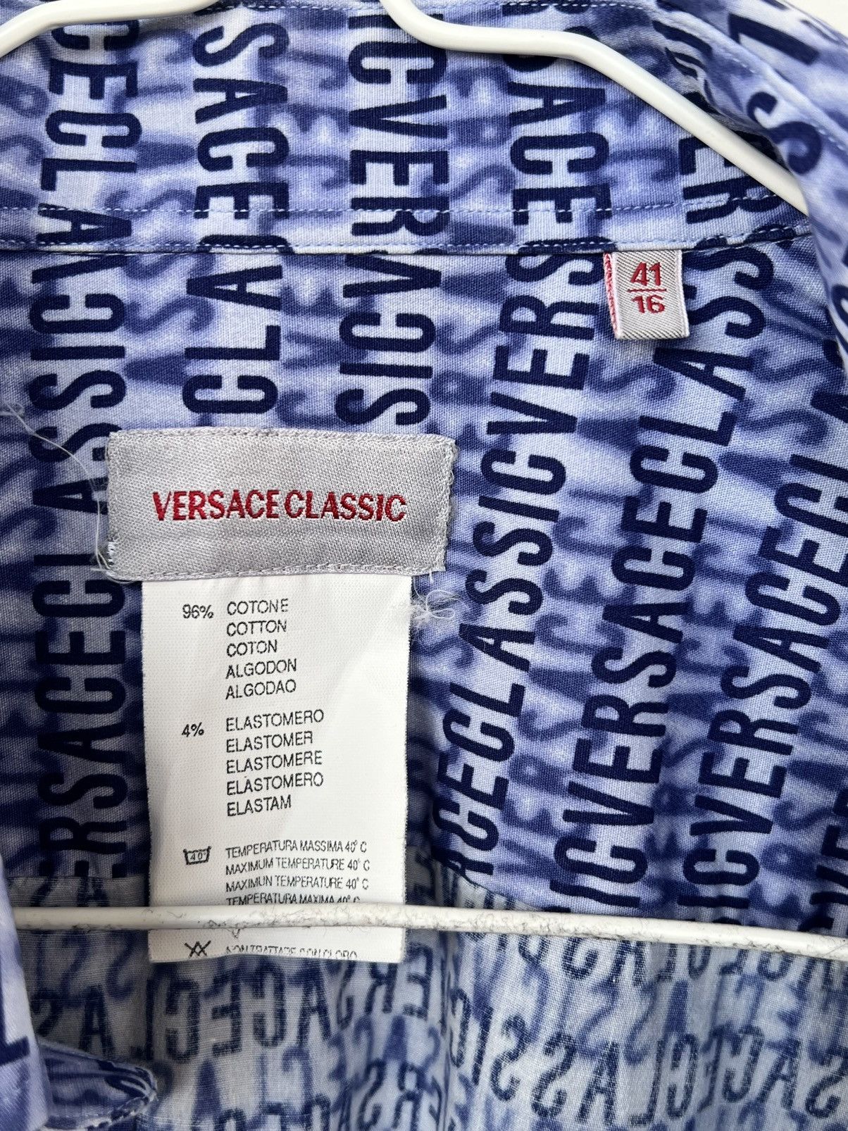 Versace Rare 90s Vintage Gianni Versace Shirt Long Sleeve Button Up Size US M / EU 48-50 / 2 - 3 Thumbnail