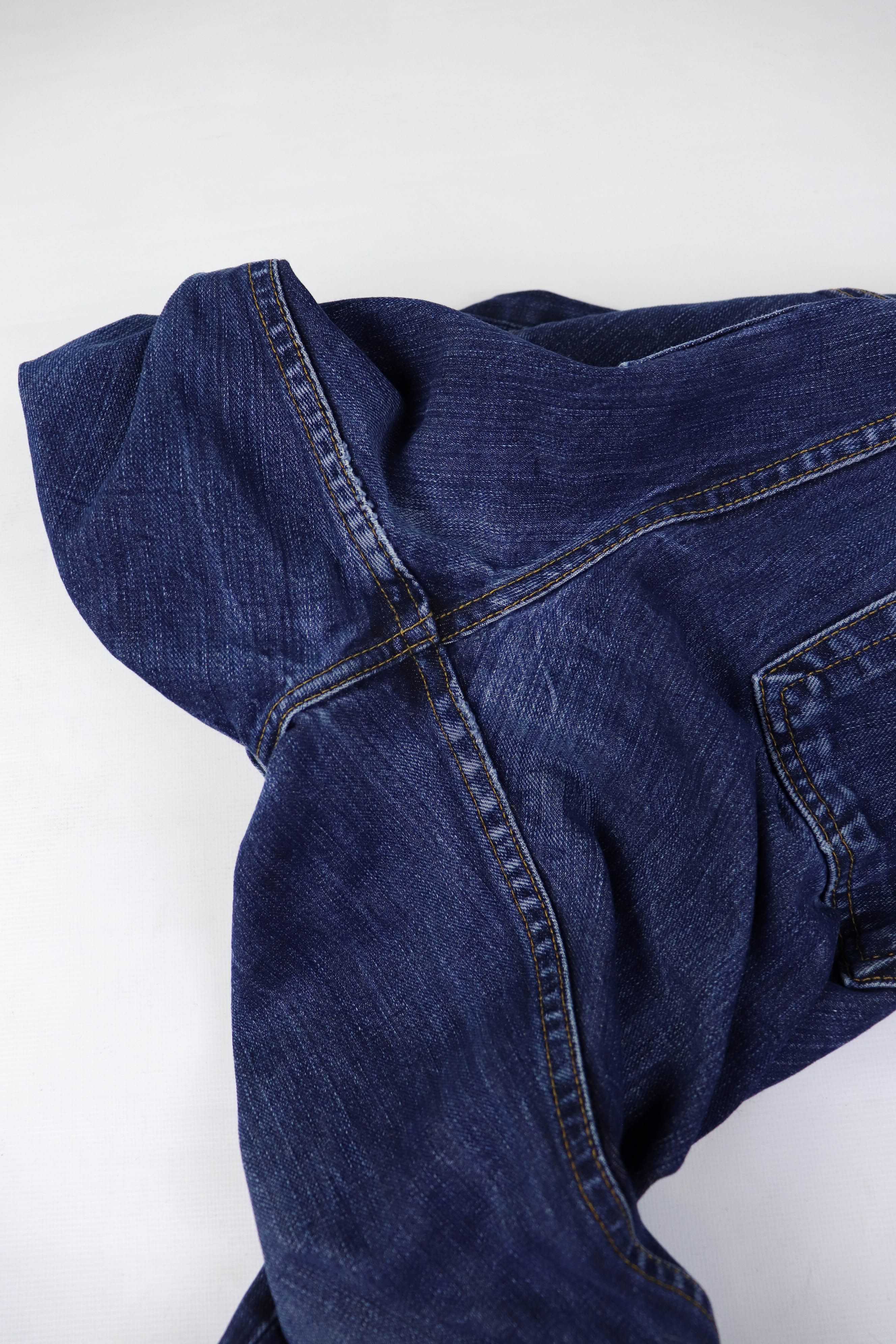 Naked & Famous Naked & Famous Left Hand Twill Selvedge Indigo Denim Jeans Size US 30 / EU 46 - 11 Thumbnail
