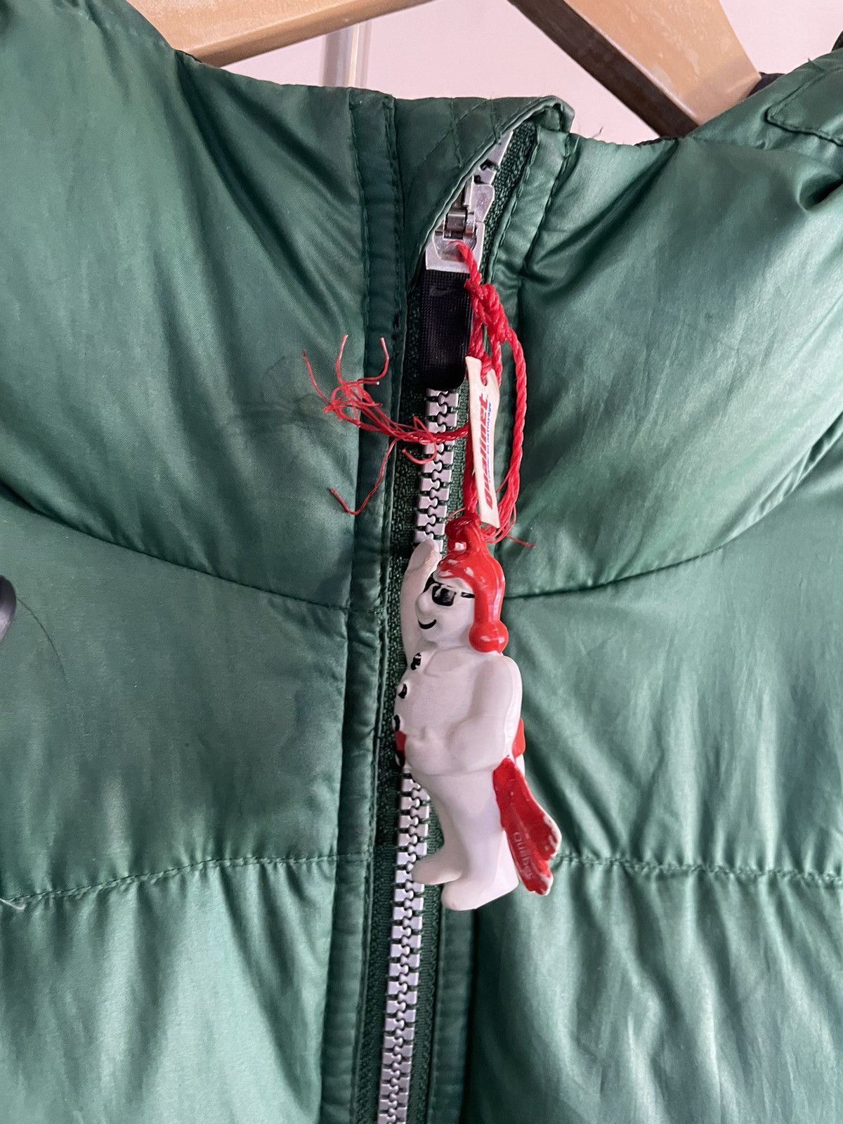 Nike × Vintage 200s Nike Forest Green Puffer Jacket Size US L / EU 52-54 / 3 - 6 Thumbnail