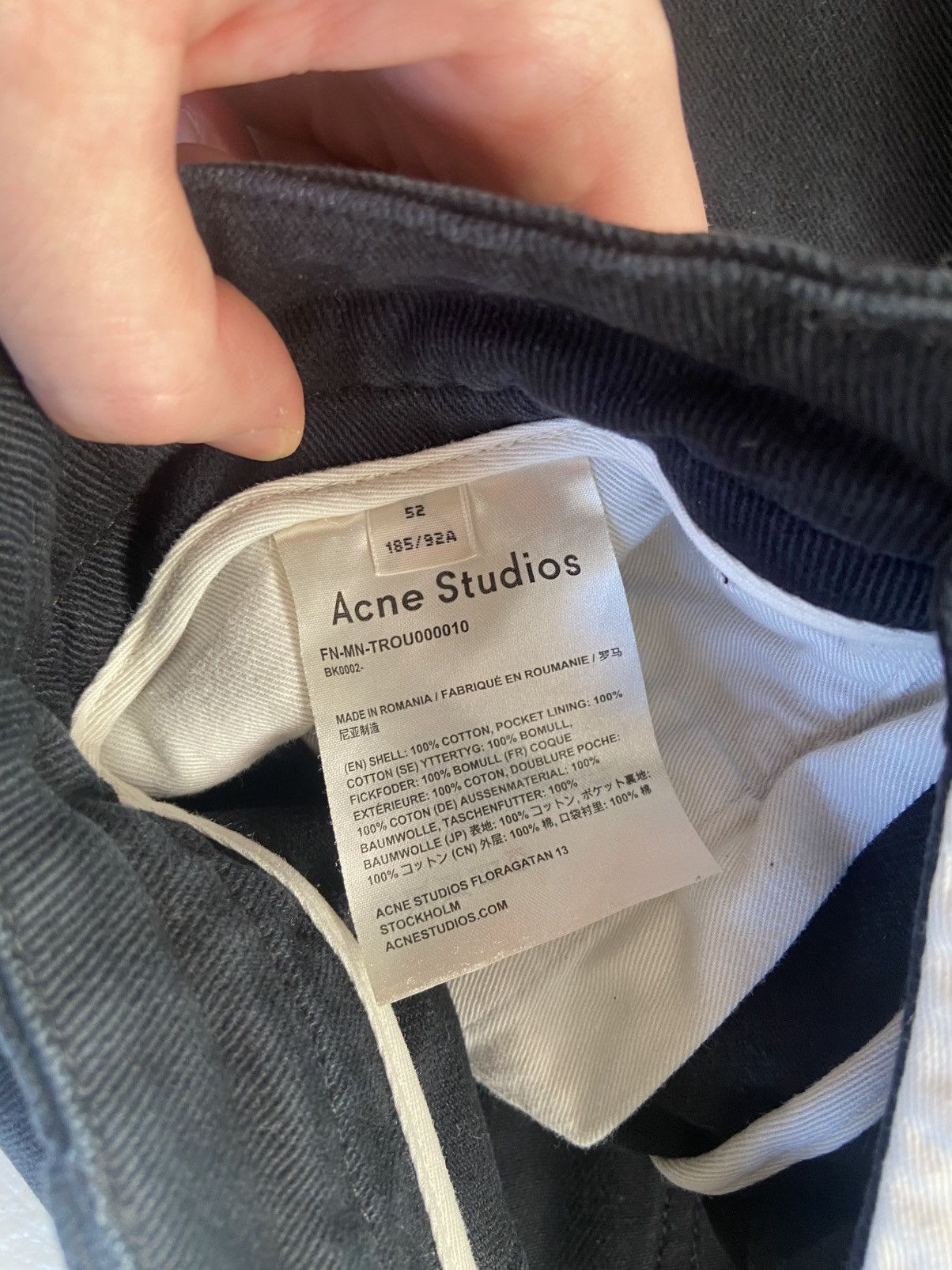 Acne Studios Acne Studios Work Trousers Size US 36 / EU 52 - 4 Thumbnail