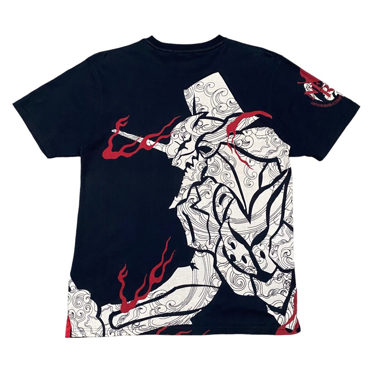 Japanese Brand Vintage Neon Genesis Evangelion Eva 01 Sukajan T Shirt Size US XXL / EU 58 / 5 - 1 Thumbnail